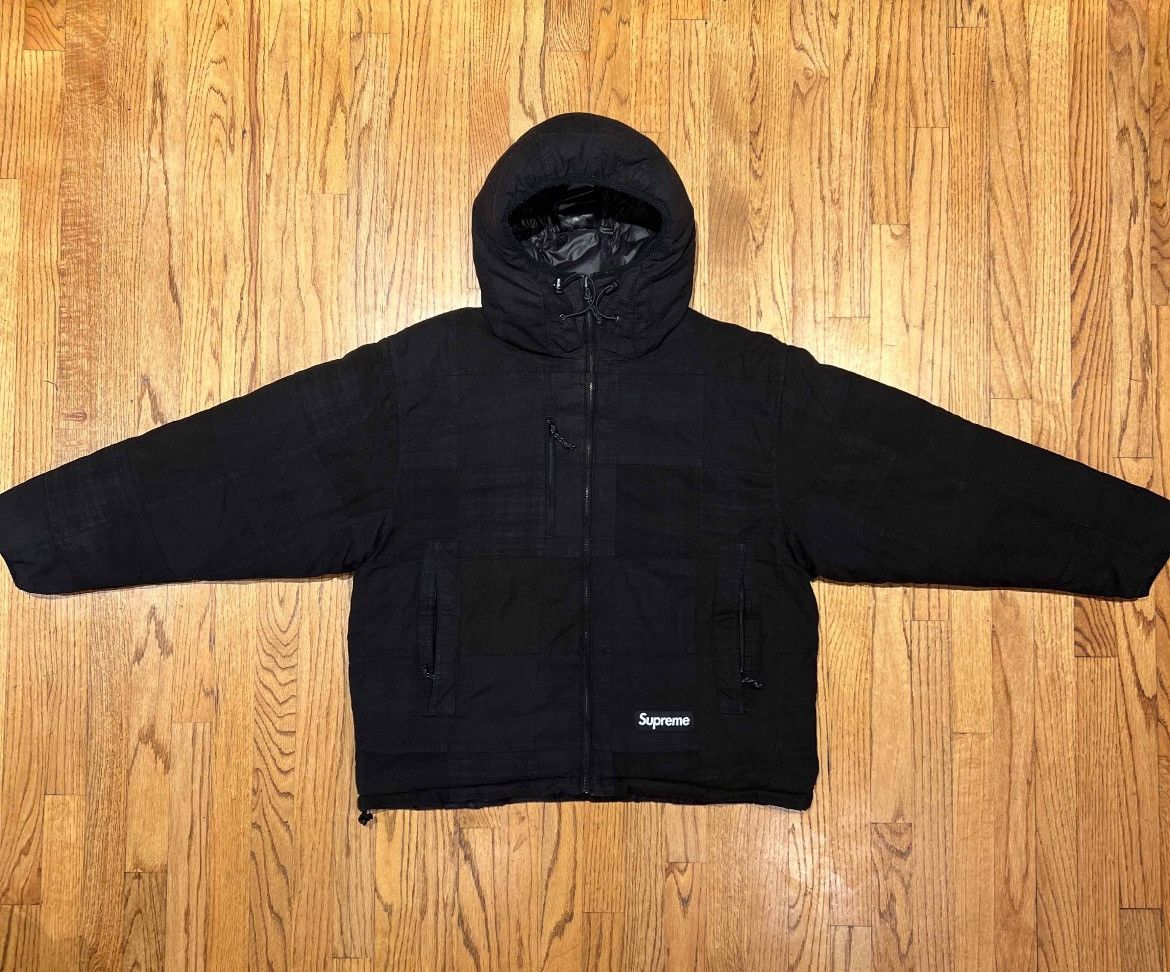 Supreme Madras Reversible Puffer (BLACK) SS23 Supreme Madras Reversible Puffer (BLACK) SS23