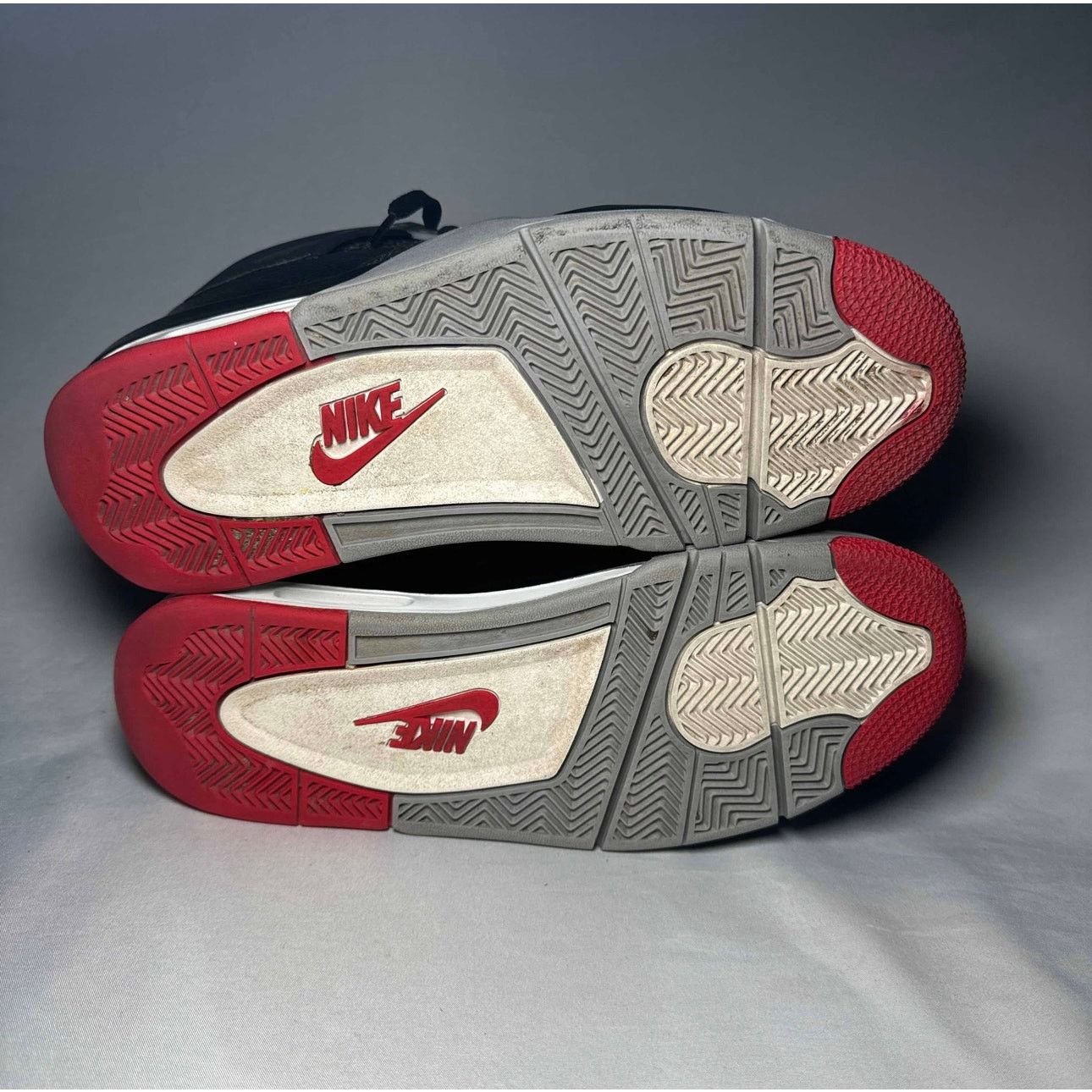 Jordan Brand × Nike Size 9.5 Nike Air Jordan 4 Retro Bred Reimagined Men's Shoes Size US 9.5 / EU 42-43 - 6 Thumbnail