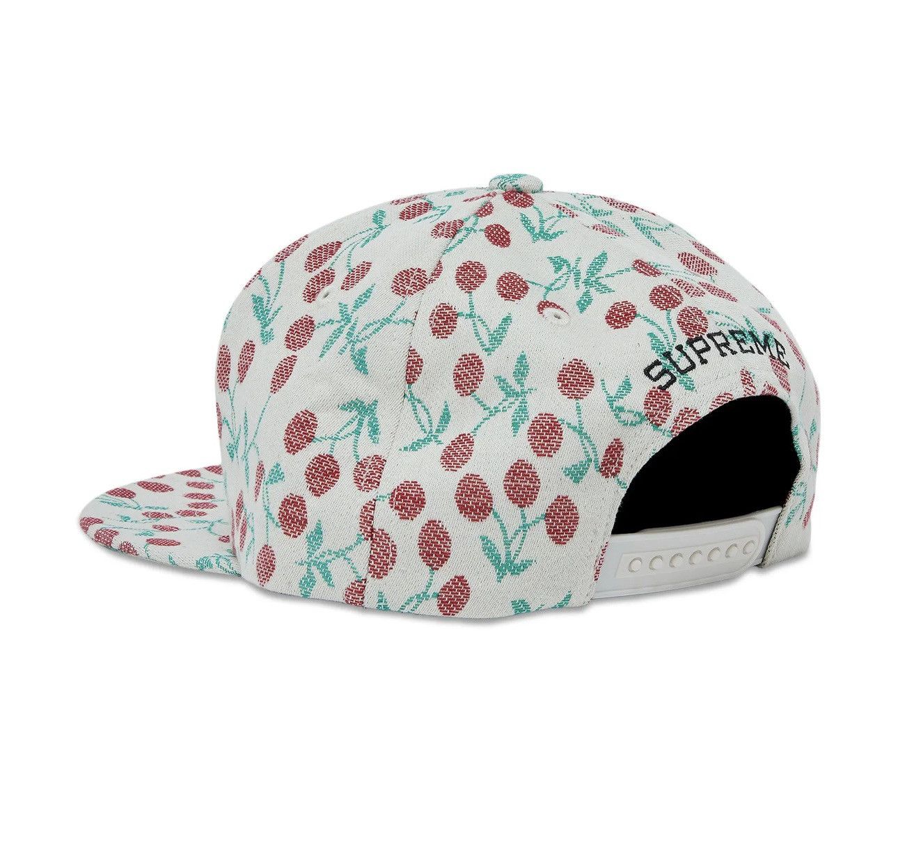 Supreme Supreme Cherries 5 Panel Cap White Size ONE SIZE - 3 Thumbnail