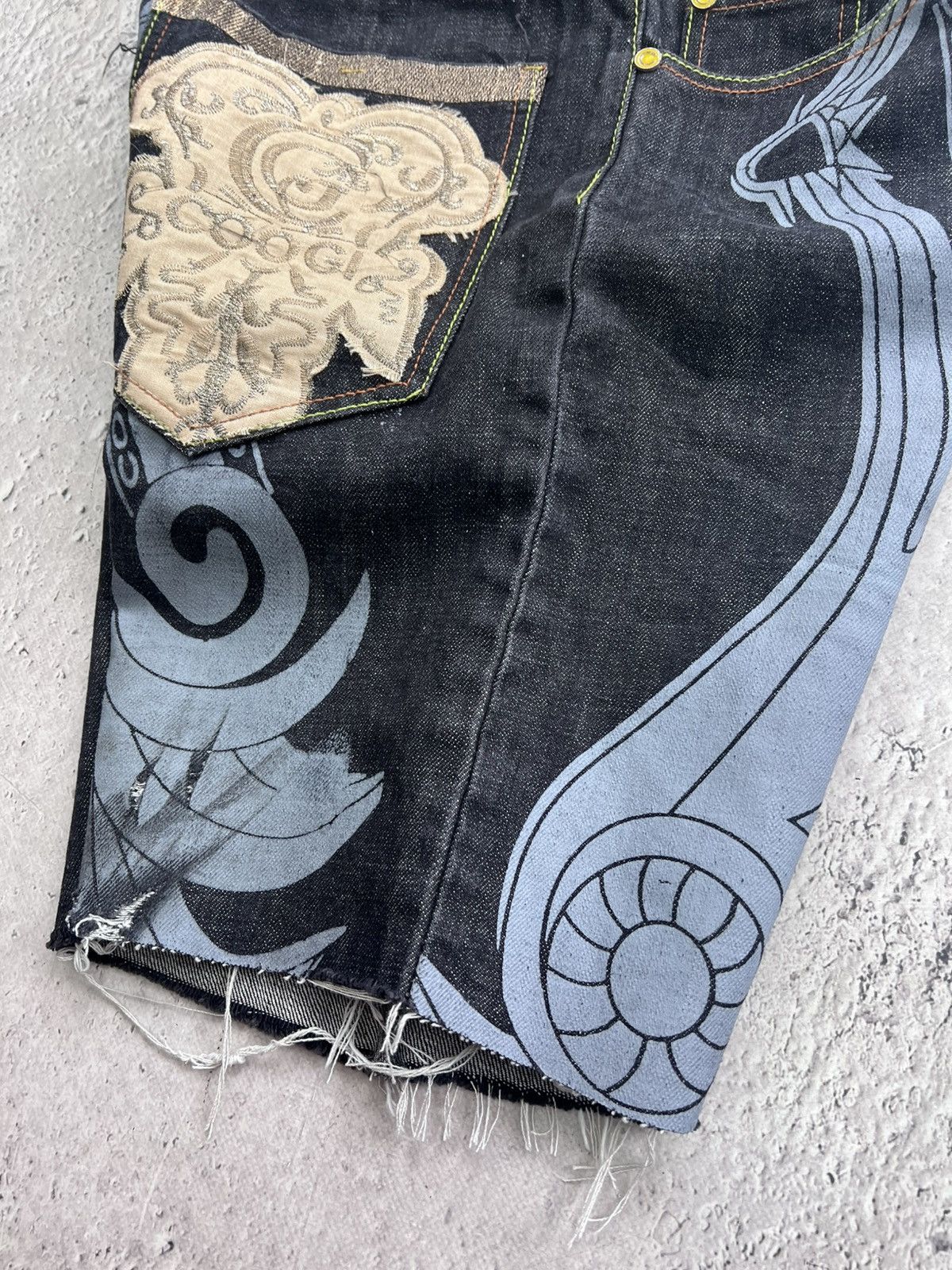 Coogi × Vintage VINTAGE BAGGY COOGI RAP PANTS SHORTS JNCO STYLE DISTRESSED Size US 32 / EU 48 - 7 Thumbnail