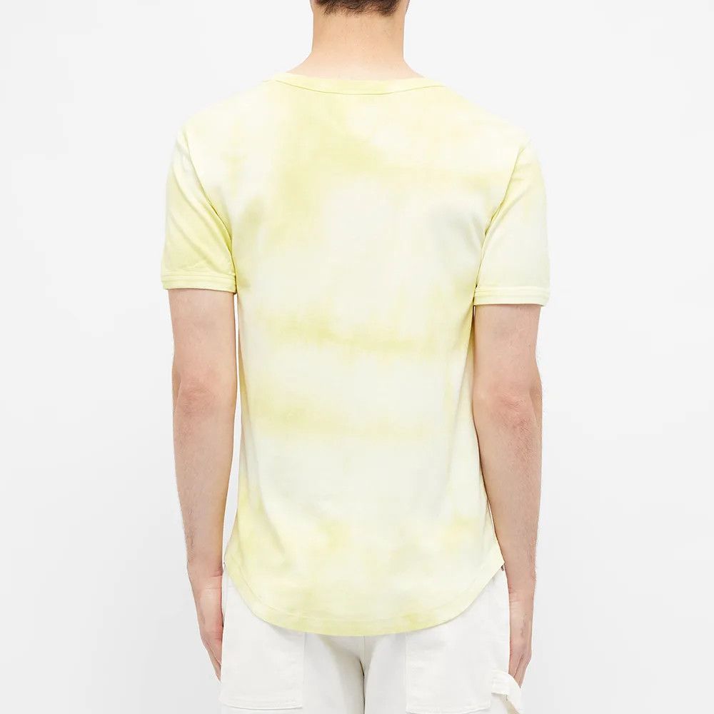 Helmut Lang 🔥75% OFF🔥 [SALE] Helmut Lang Tie Dye Monogram Yellow Tee Size US S / EU 44-46 / 1 - 4 Thumbnail