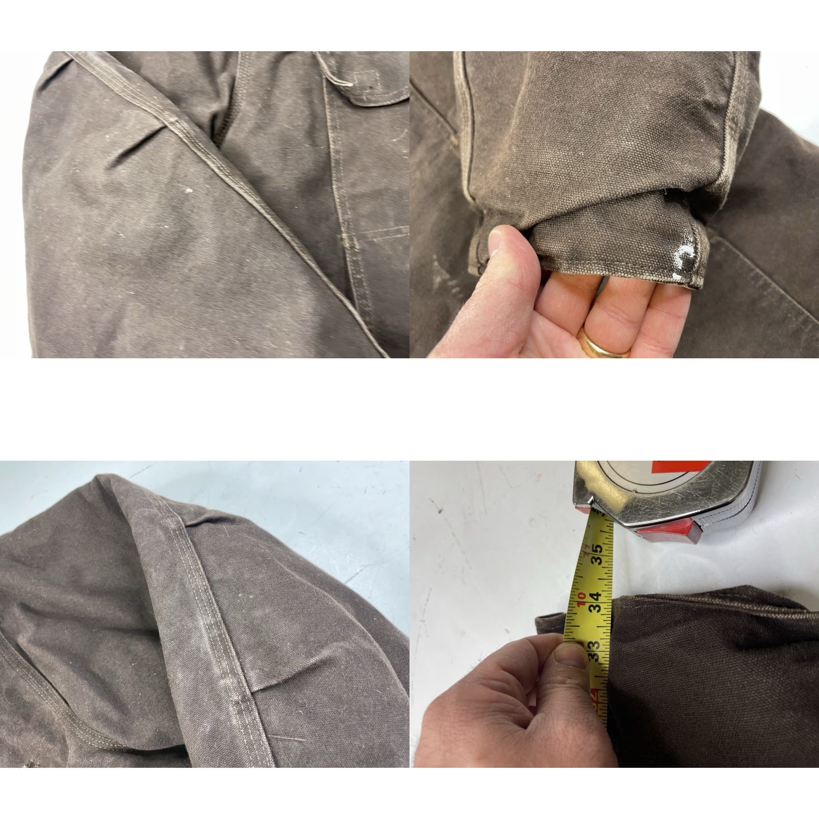 Carhartt VINTAGE Carhartt Coat (C26) 2XL Duck Canvas Quilted Lined Arctic Quilt DKB C26 Overcoat Men's Brown Jacket Casual Workwear Size US XXL / EU 58 / 5 - 8 Thumbnail