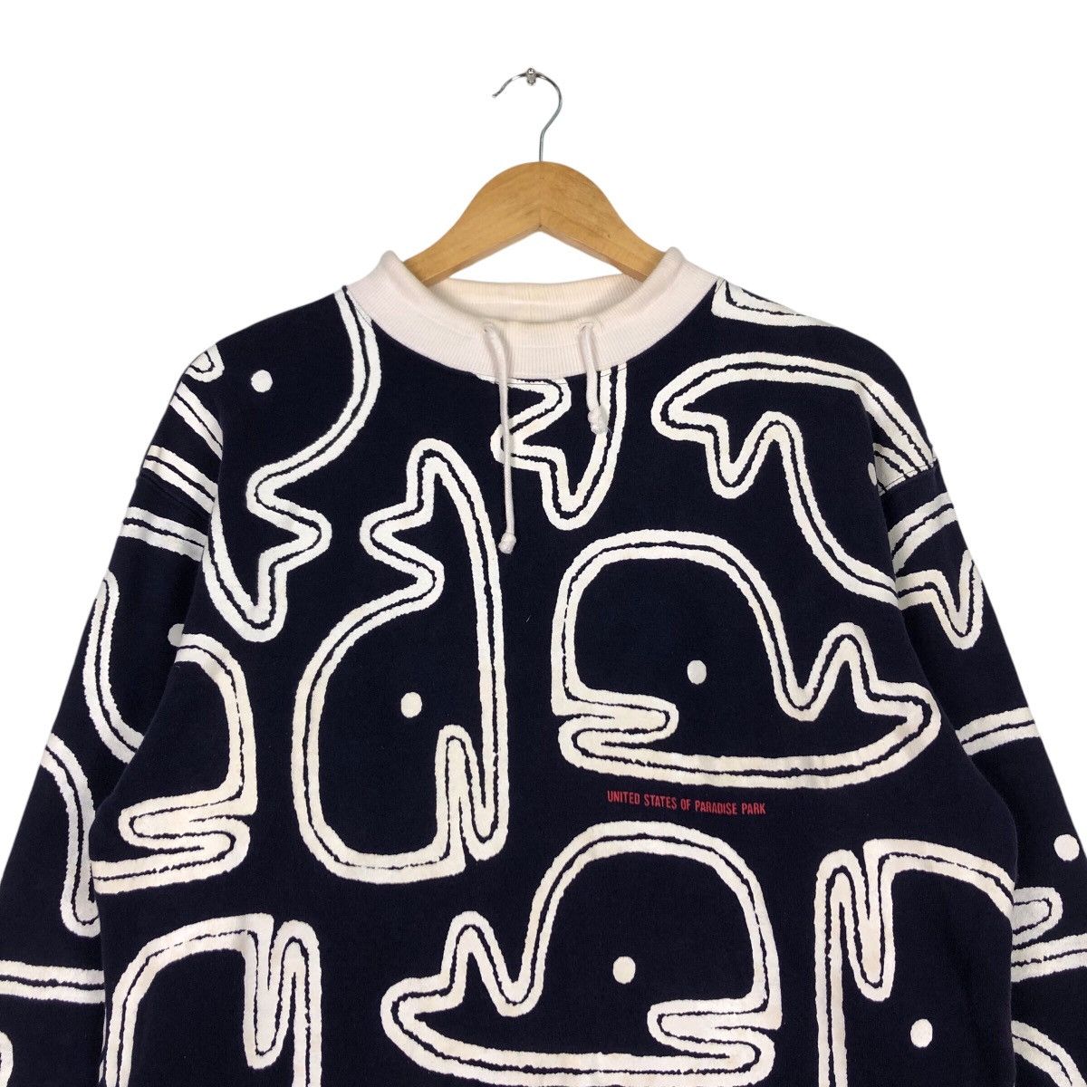 Vintage Vintage United States of Paradise Parts Sweatshirt Jumper M Size US M / EU 48-50 / 2 - 2 Thumbnail