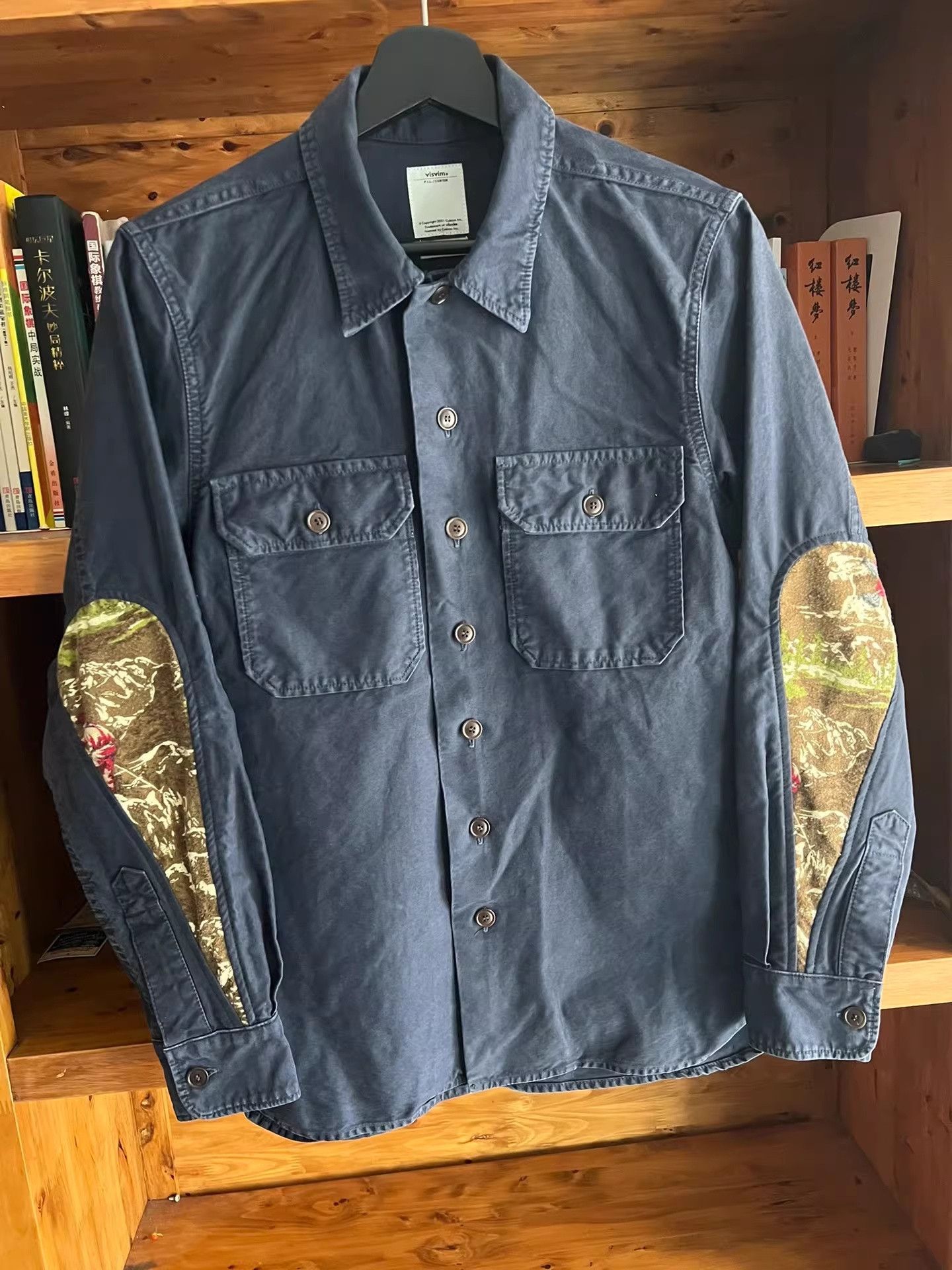 Visvim visvim 2016 Indigo Dye Work Shirt Size US S / EU 44-46 / 1 - 2 Thumbnail