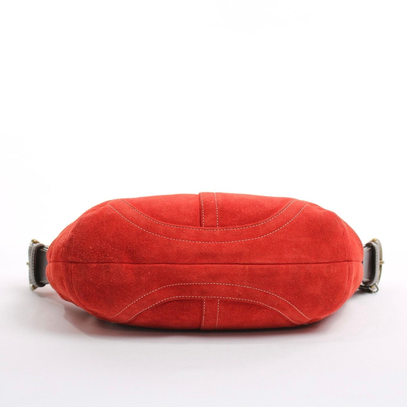 Coach Authentic Coach Soho Y2K Red Suede Shoulder Bag Size ONE SIZE - 5 Thumbnail