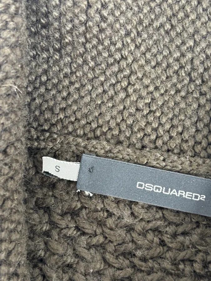 Dsquared2 2000s Dsquared2 Brown Premium Zip-up Cardigan Sweater Size US M / EU 48-50 / 2 - 10 Thumbnail