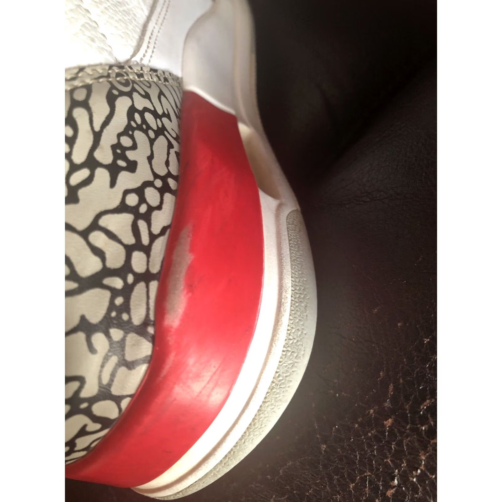 Jordan Brand Nike Air Jordan 3 Retro Fire Red White Grey Black DN3707-160 Men’s 8.5 Shoes Sneaker Retro Jordan 3 Mens Size US 9 / EU 42 - 6 Thumbnail