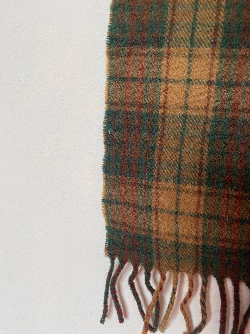 Barbour Vintage Barbour Scarf 90s Street Wear Y2K Casual Kanye Style Size ONE SIZE - 7 Thumbnail