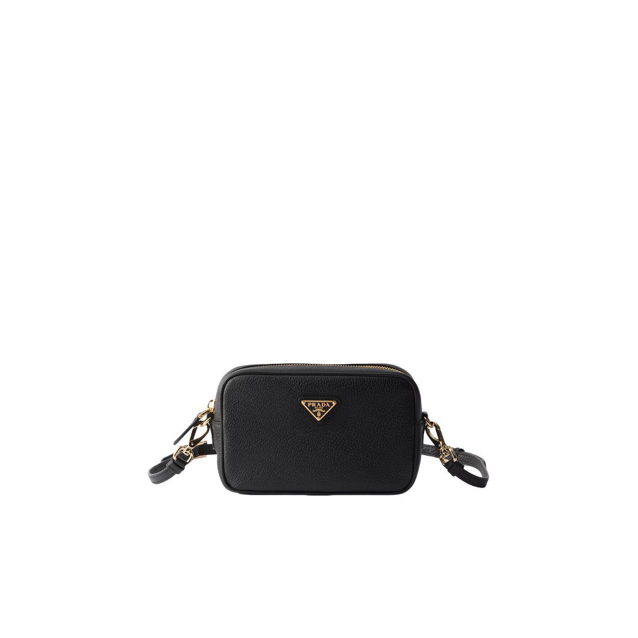 Prada PRADA $1520 Black Mini Bag New And Authentic Size ONE SIZE - 1 Thumbnail