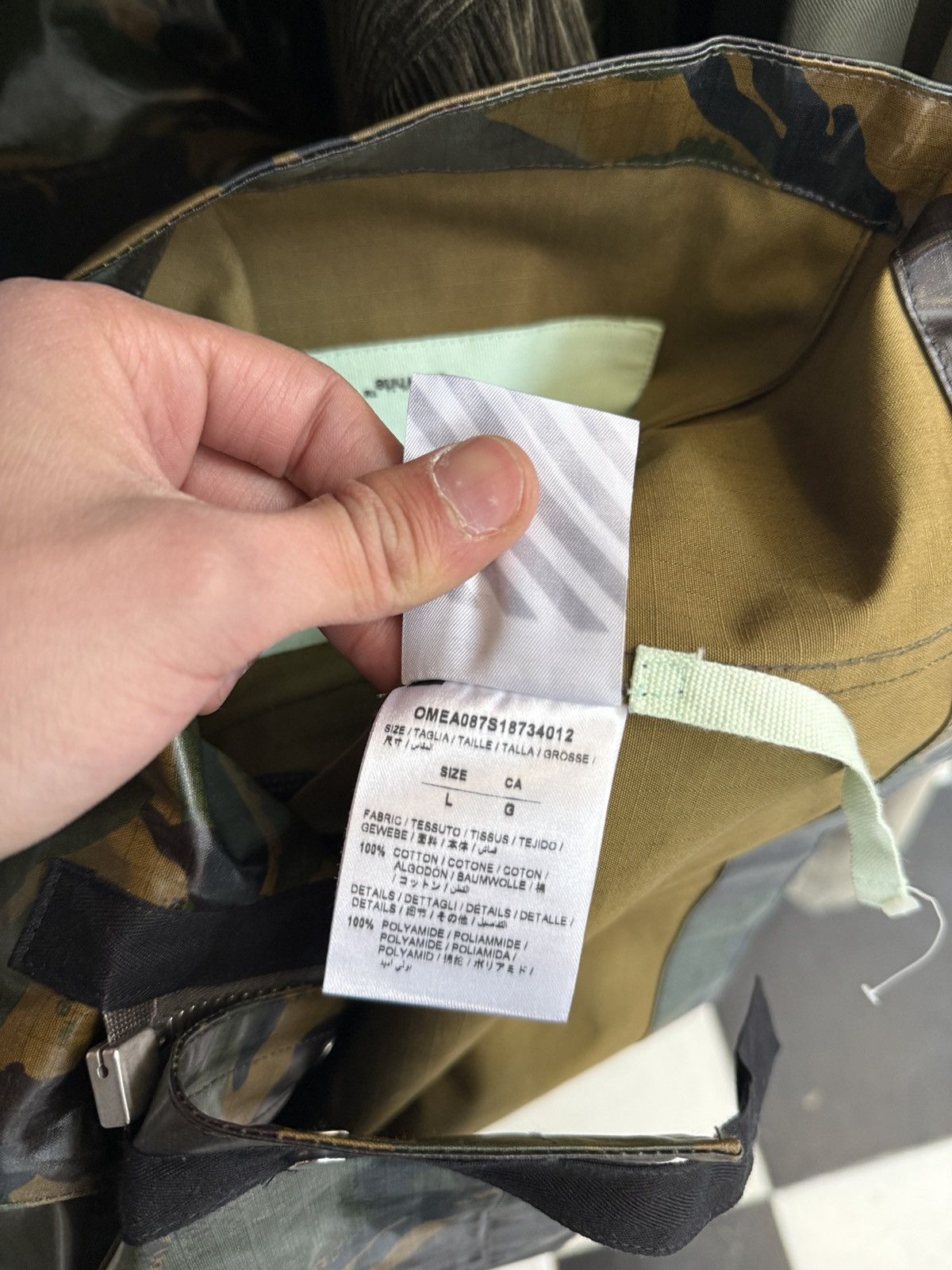 Off-White SS2018 Off White M65 Field Jacket. Size US L / EU 52-54 / 3 - 11 Thumbnail