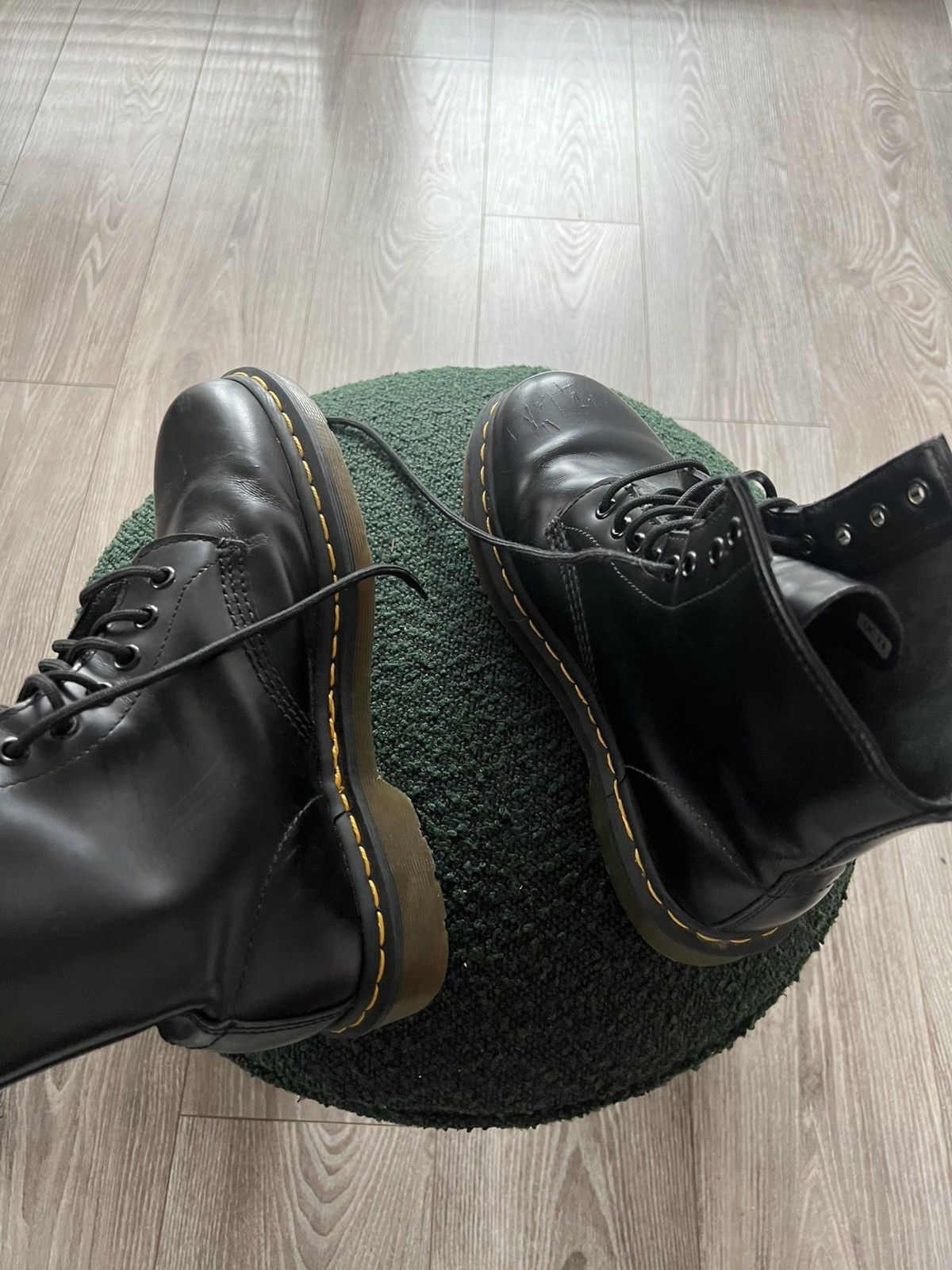 Dr. Martens × Leather ‼️Dr.Martens 1460 High Leather Casual England Boots‼️ Size US 8 / EU 41 - 16 Thumbnail