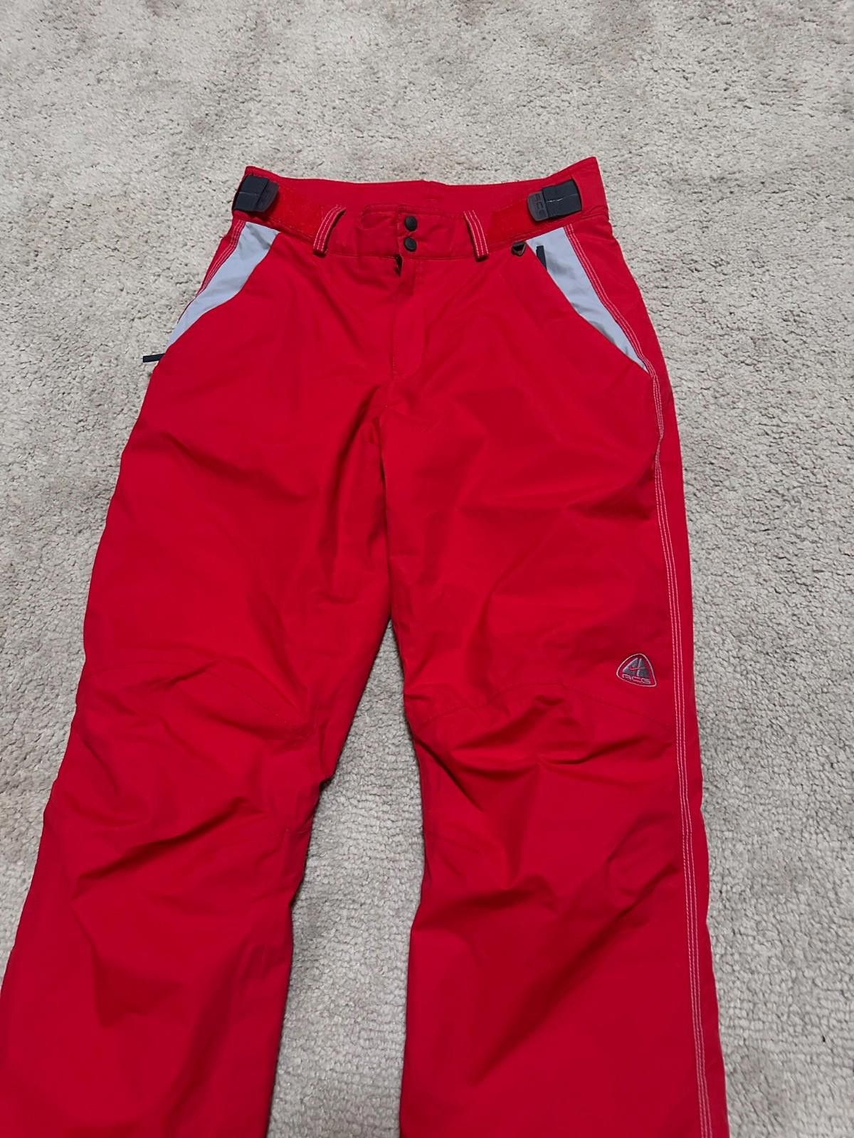 Nike Nike ACG Winter Vintage Ski Pants Red Womens M Size US 32 / EU 48 - 3 Thumbnail