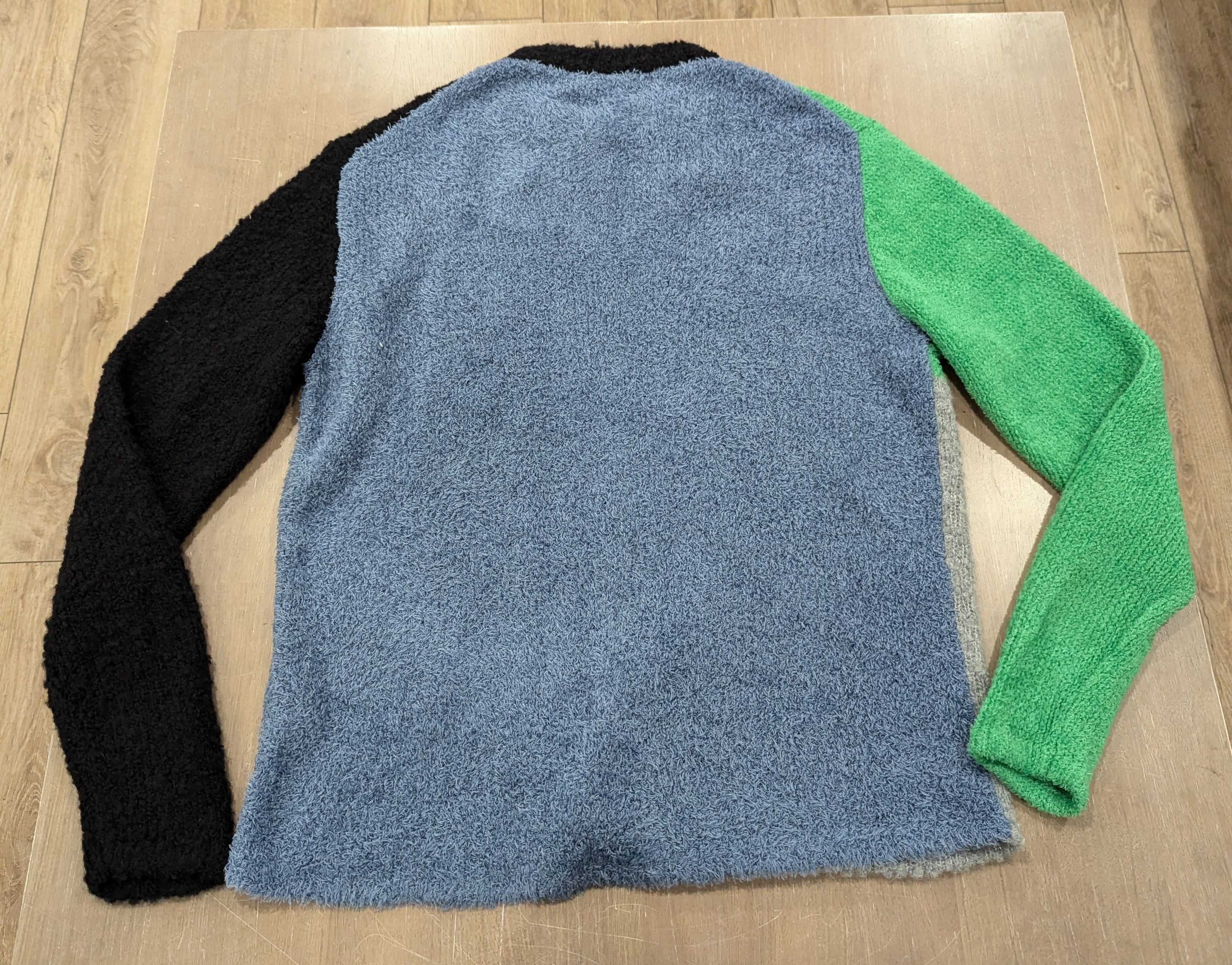 The Elder Statesman The Elder Statesman Colorblock Cashmere Blend Sweater Small Size US S / EU 44-46 / 1 - 2 Thumbnail