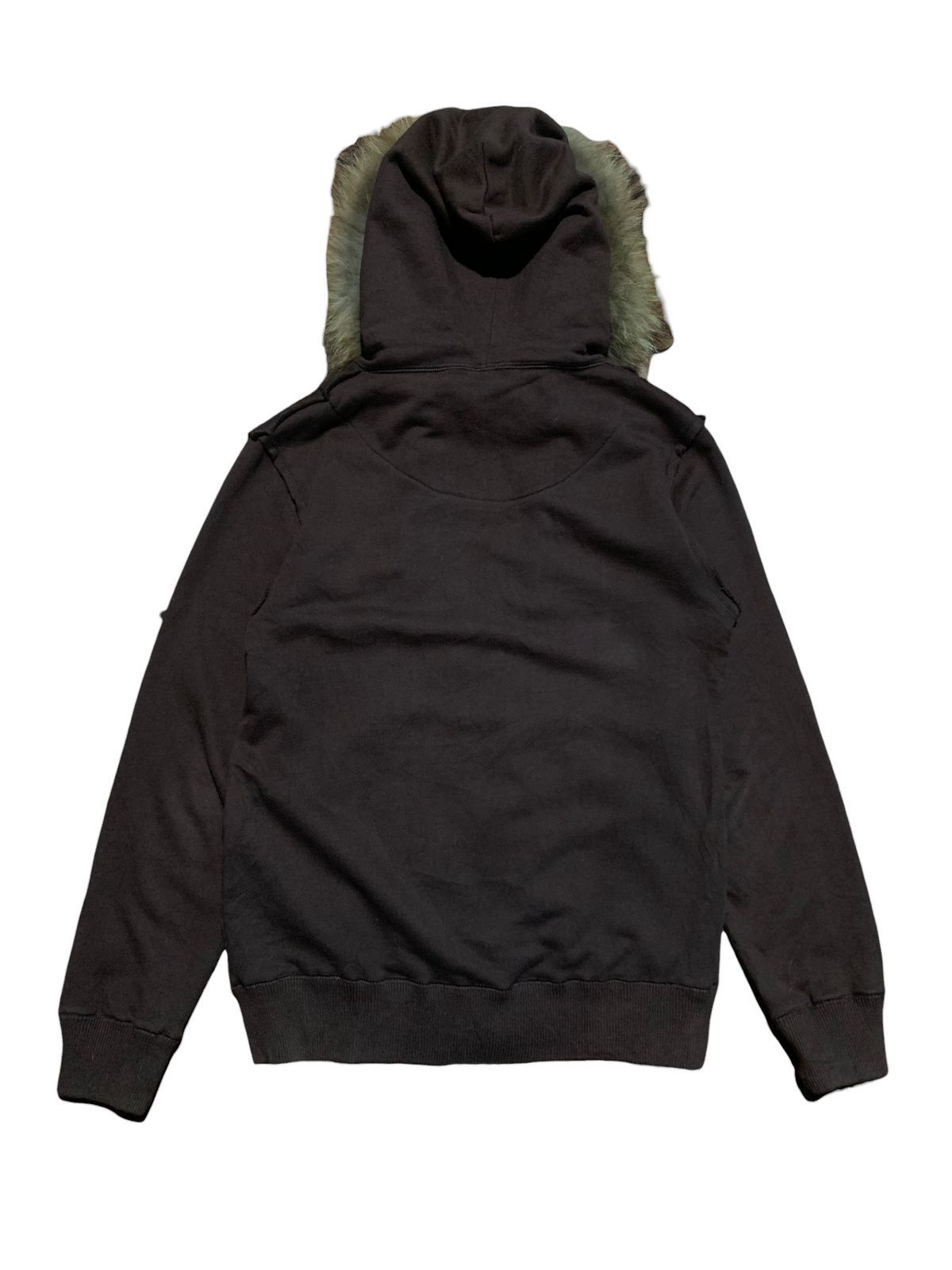 Japanese Brand × Vintage Y2k drift rage double layer fur hoodie removable Size US M / EU 48-50 / 2 - 6 Thumbnail