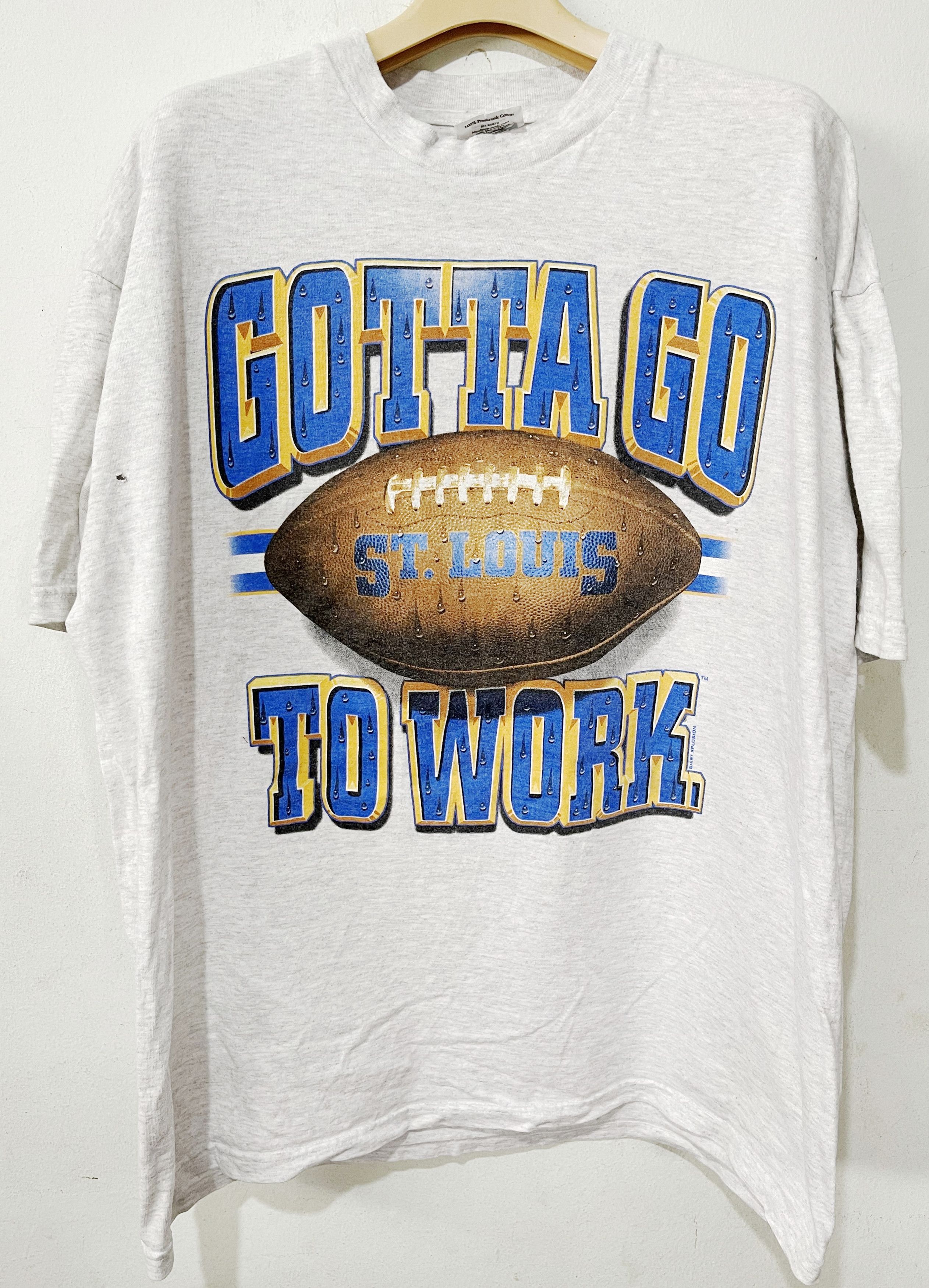 NFL × Vintage Vintage St. Louis Rams NFL Shirt Size US XL / EU 56 / 4 - 1 Thumbnail