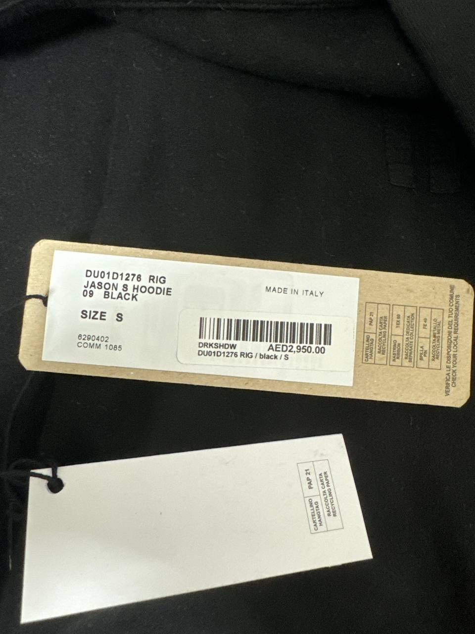 Rick Owens Drkshdw Rick Owens DRKSHDW Zip 23SS Size US M / EU 48-50 / 2 - 7 Thumbnail