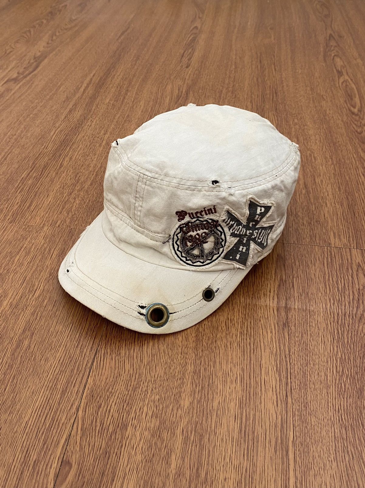 If Six Was Nine × Japanese Brand × Le Grande Bleu (L.G.B.) Cross peace patrol cap Size ONE SIZE - 1 Thumbnail