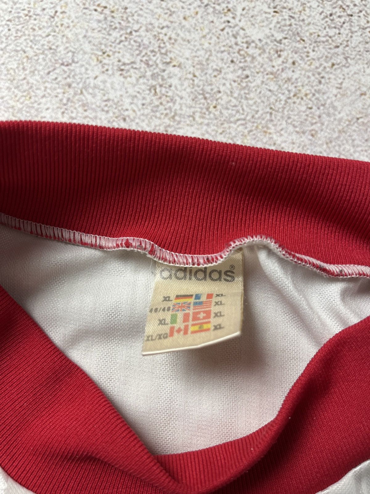 Adidas Norway 1991-1992 Home Football Soccer Shirt Jersey Adidas Size US XL / EU 56 / 4 - 7 Thumbnail