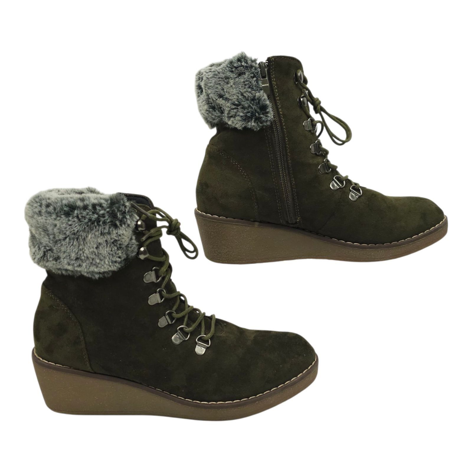 Other Boutique By Corkys Fox Bay Ankle Boots Womens 9 Green Size US 9 / IT 39 - 2 Thumbnail