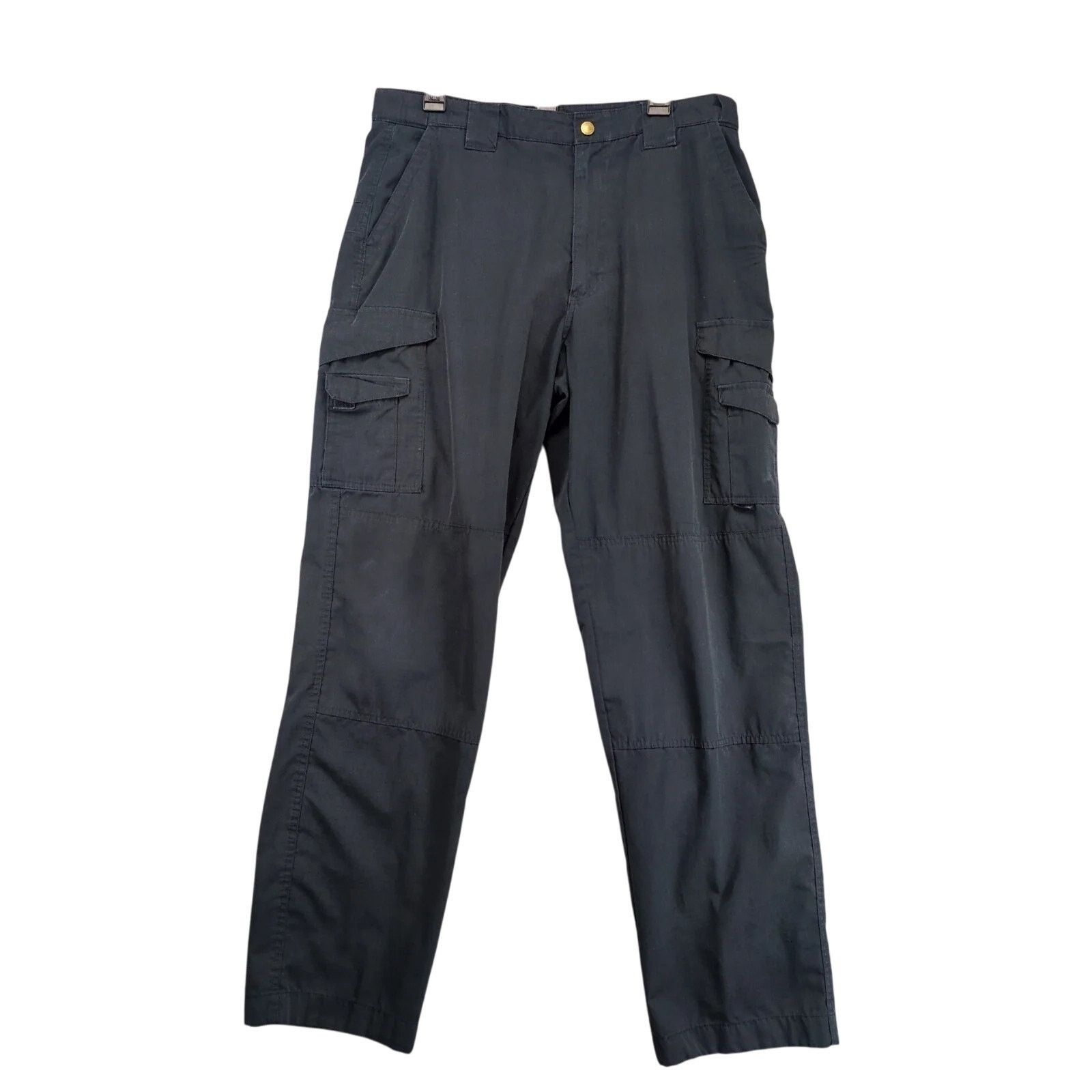 Tru-Spec Tru-Spec Black Tactical Cargo Pants 36x34 Ripstop Reinforced Size US 36 / EU 52 - 1 Thumbnail