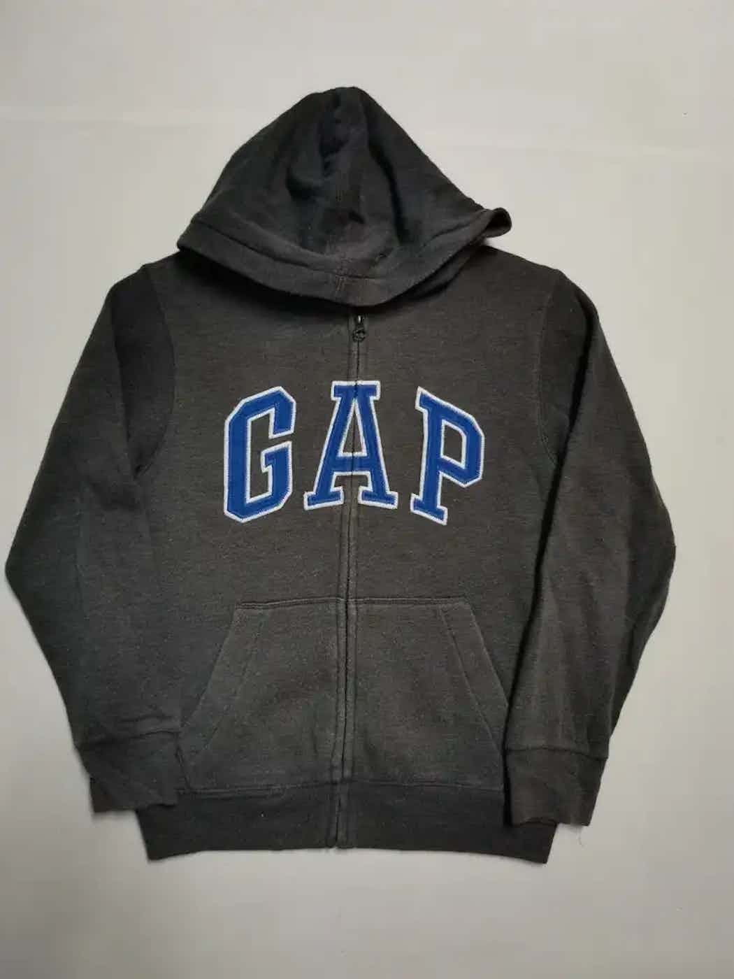 Gap Vintage GAP Big Logo Zipper Hoodie Size US S / EU 44-46 / 1 - 1 Thumbnail