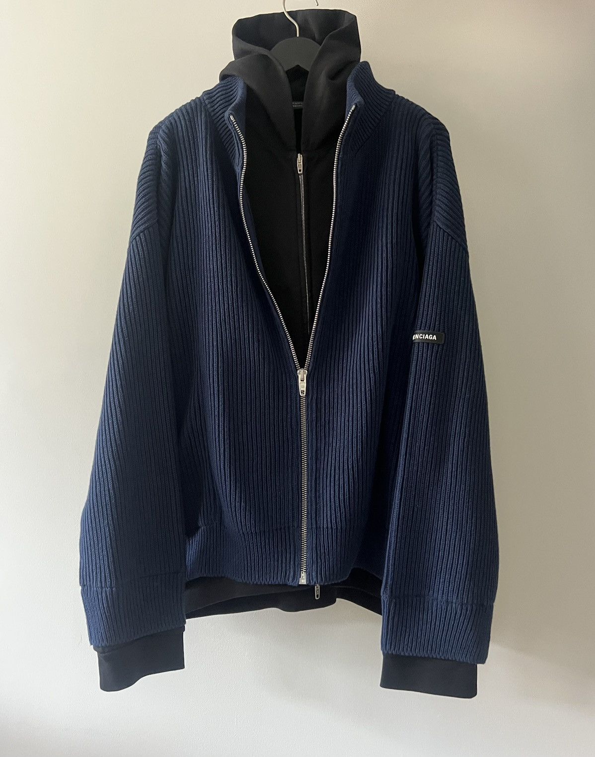 Balenciaga Balenciaga Unity Layered Hoodie Size US S / EU 44-46 / 1 - 3 Thumbnail
