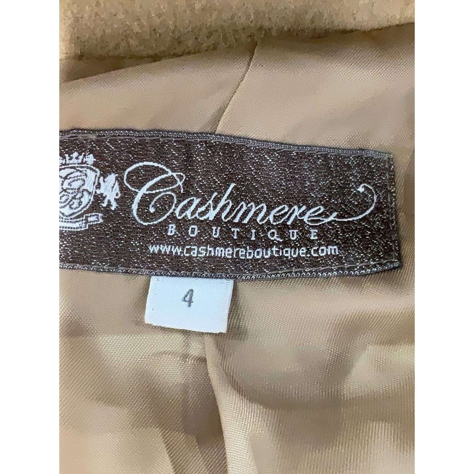 Other NWOT cashmere Boutique Camel Tan Beige Peacoat 4 Size S / US 4 / IT 40 - 4 Thumbnail