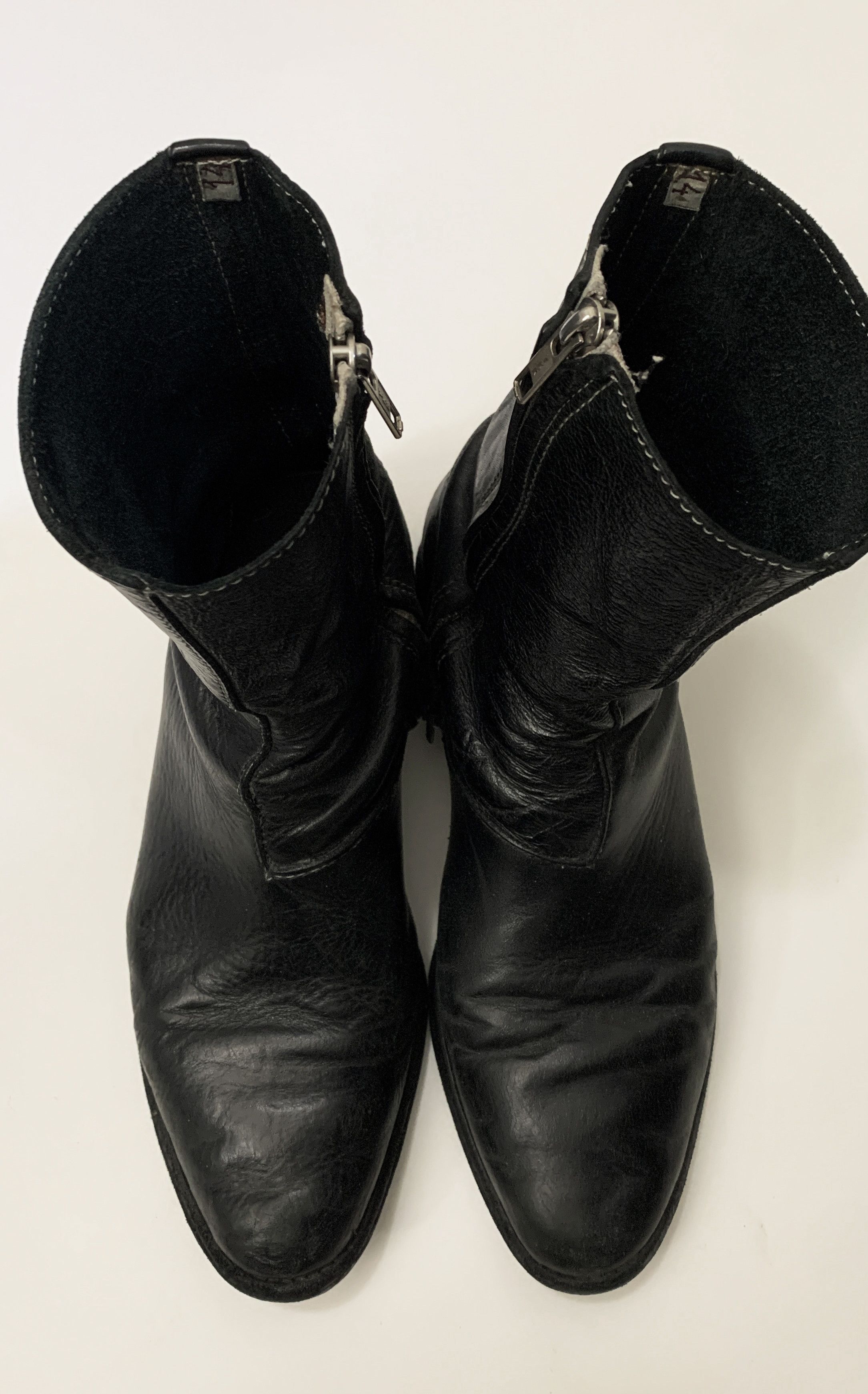 image of Carol Christian Poell Side Zips Shoes in Black, Men's (Size 9)