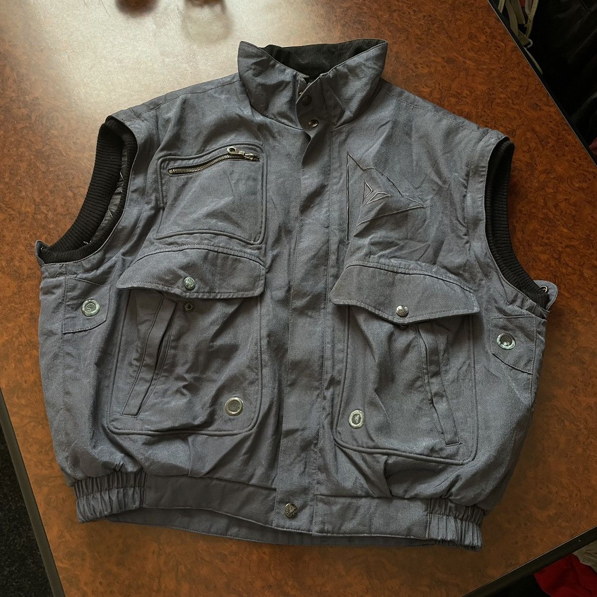 Dainese × Vintage 90s Vintage Y2K Archive Dainese Jacket Racing Vest bomber Size US L / EU 52-54 / 3 - 2 Thumbnail