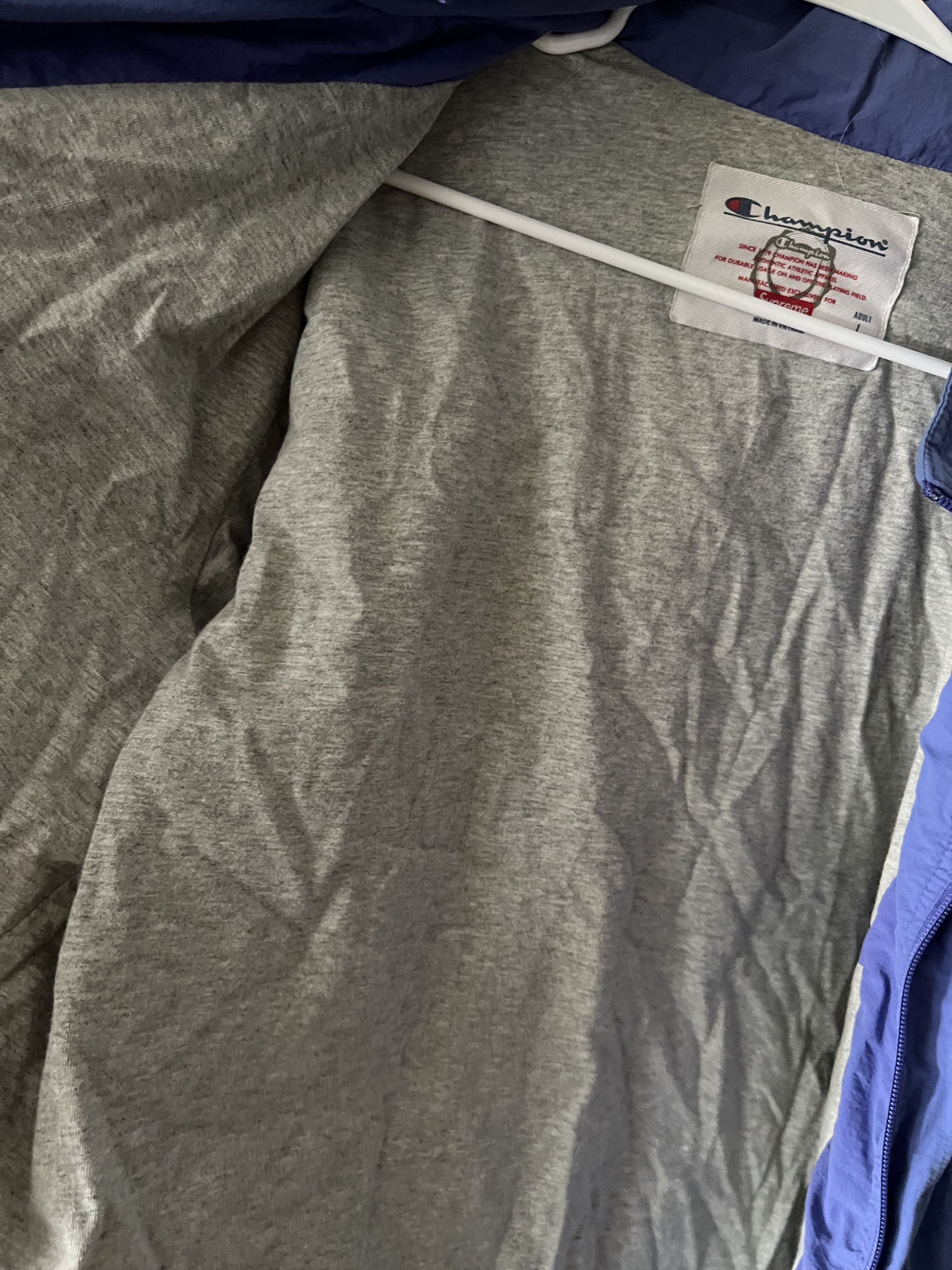 Champion × Supreme SS18 Supreme X Champion Track Jacket Size US L / EU 52-54 / 3 - 7 Thumbnail