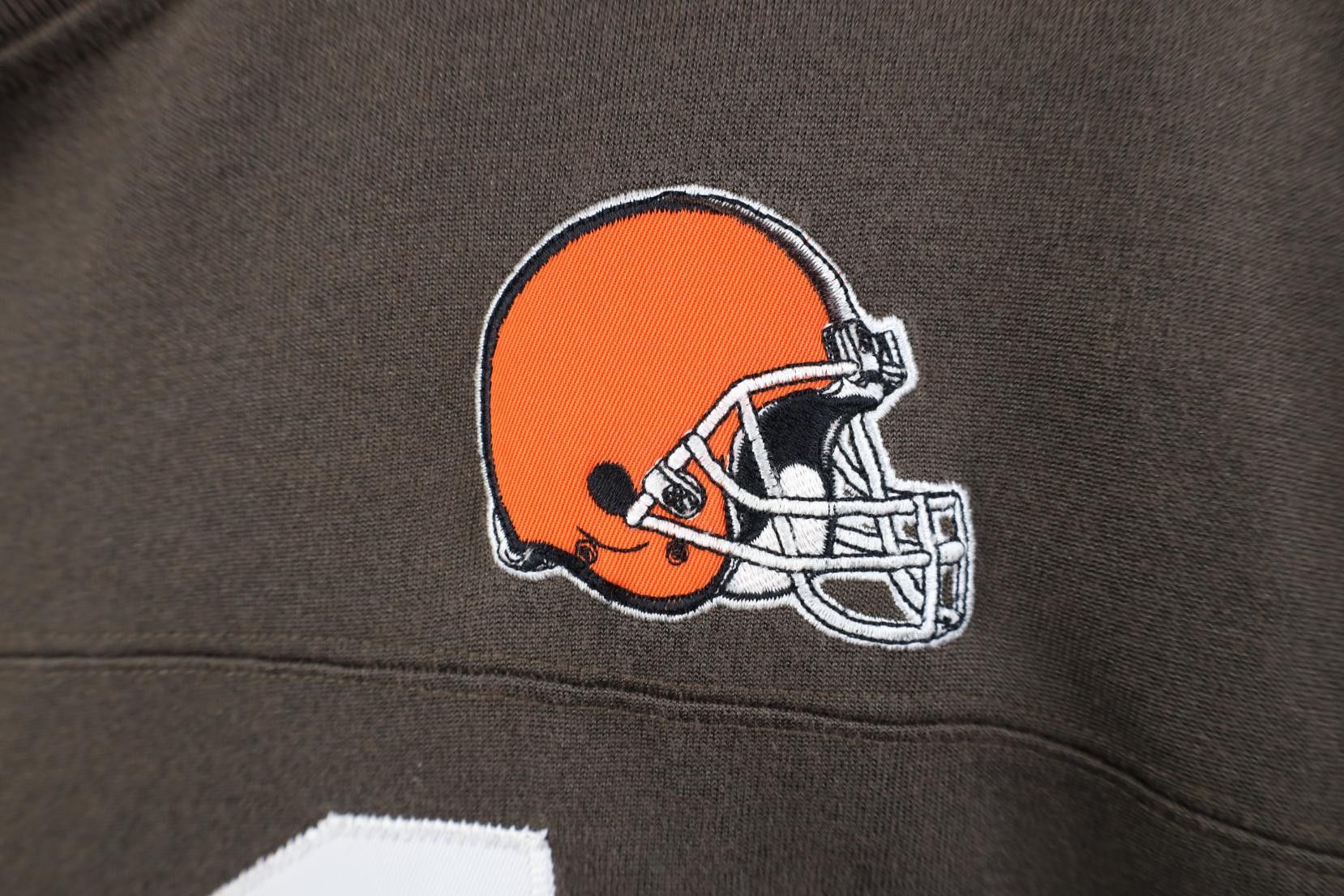 Reebok Vintage Reebok Cleveland Browns Football Jersey T-Shirt Size US XXL / EU 58 / 5 - 4 Thumbnail
