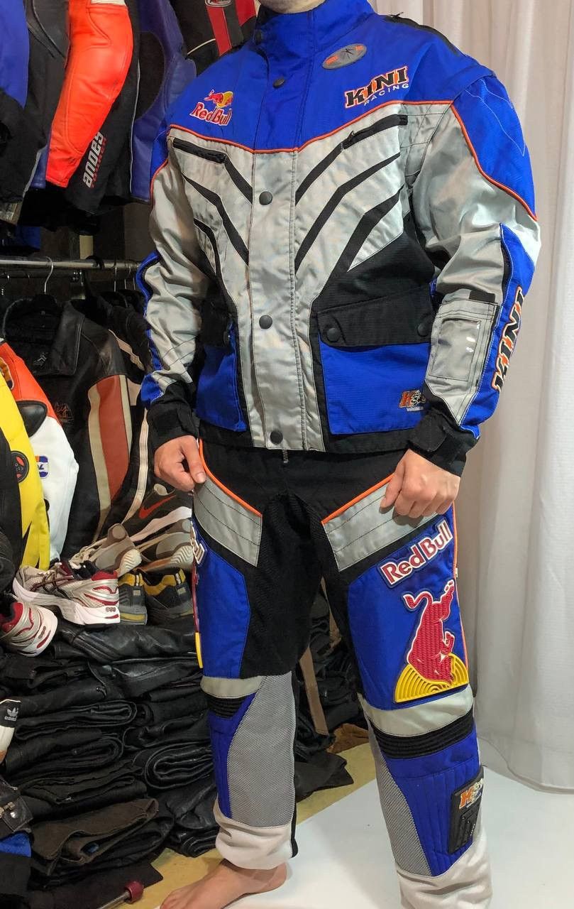 Sports Specialties Red Bull KINI Moto Jacket Pants Racing Vintage Premium Class Size US XL / EU 56 / 4 - 25 Thumbnail