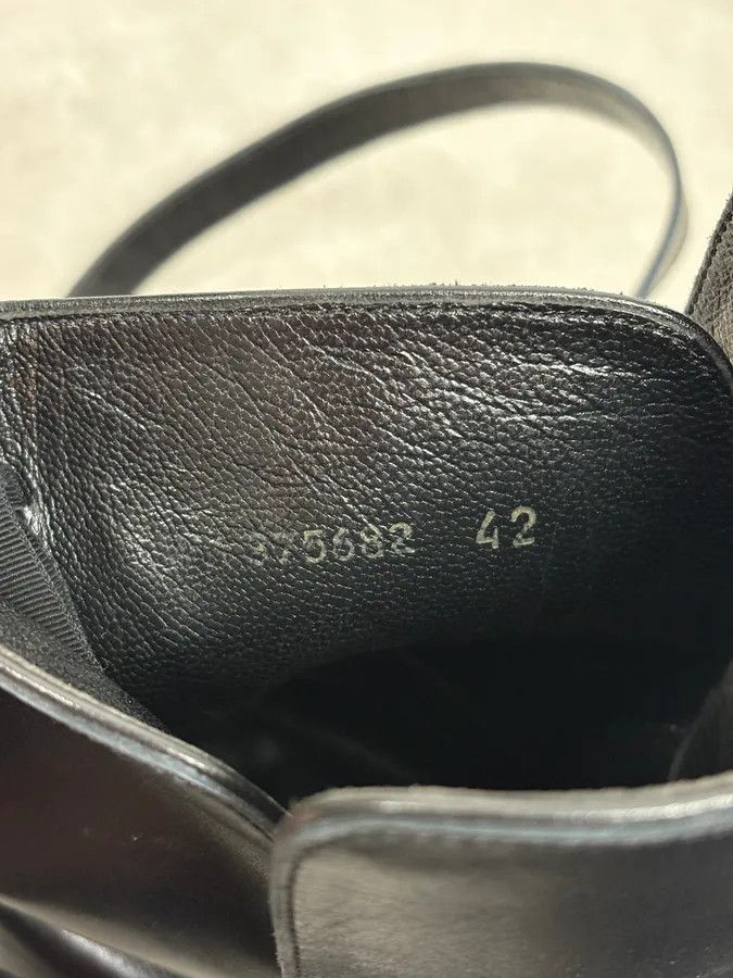 Saint Laurent Paris Saint Laurent Black Dakota Ankle Leather Boots Size US 9 / EU 42 - 9 Thumbnail