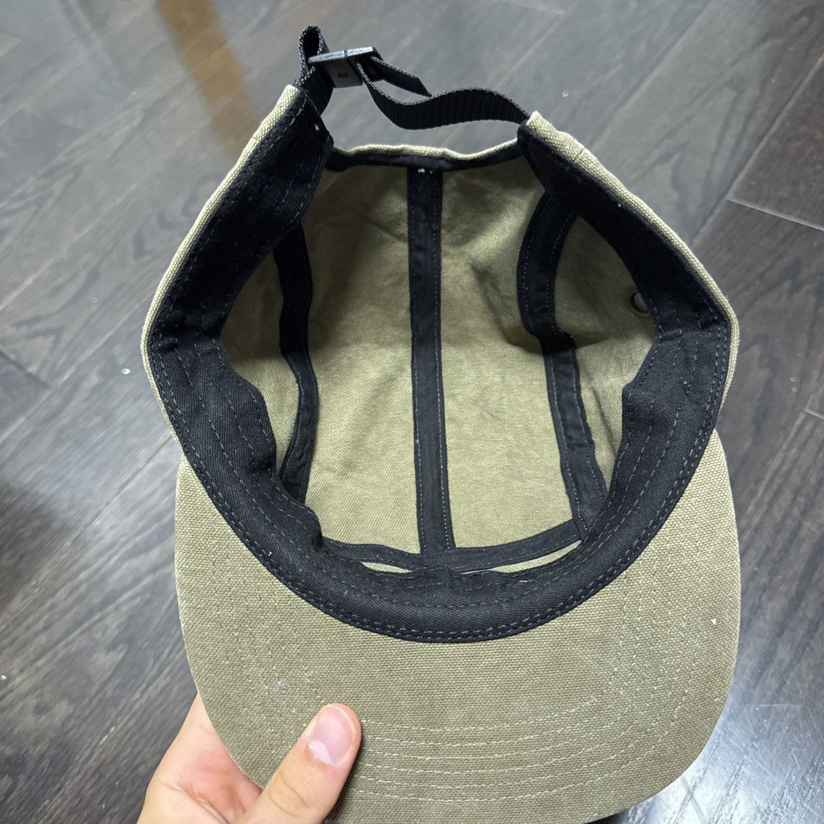 Supreme Supreme Washed Canvas Camp Cap Olive Size ONE SIZE - 5 Thumbnail