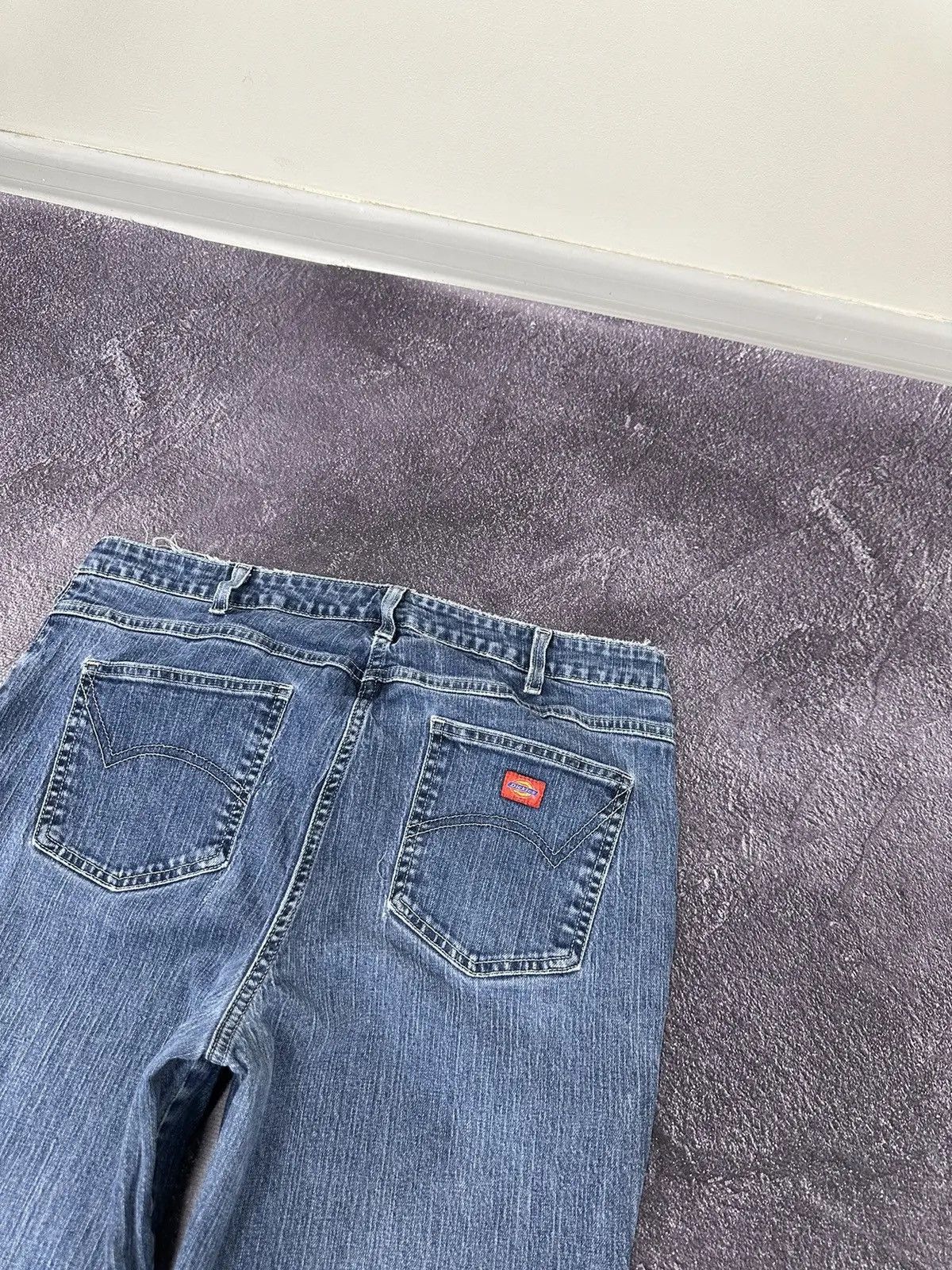 Dickies × Vintage Vintage Dickies Y2K Blue Denim Hype Flared Jeans Size US 32 / EU 48 - 4 Thumbnail