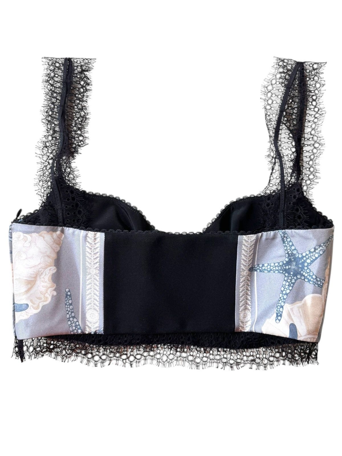 Versace Versace Silk Twill Holiday Print Bra Top Size XS / US 0-2 / IT 36-38 - 3 Thumbnail