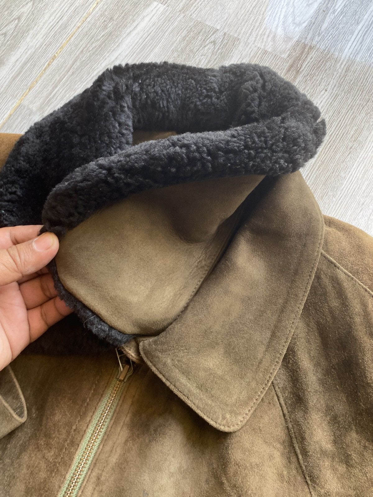 Lancel Lancel Paris Sheepskin Leather Parka Jacket Made in Japan Size M / US 6-8 / IT 42-44 - 12 Thumbnail
