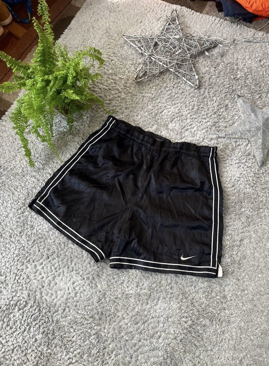Nike × Vintage 90s Nike Vintage Rare Swoosh Logo Streetwear Y2K Drill Size US 32 / EU 48 - 1 Thumbnail