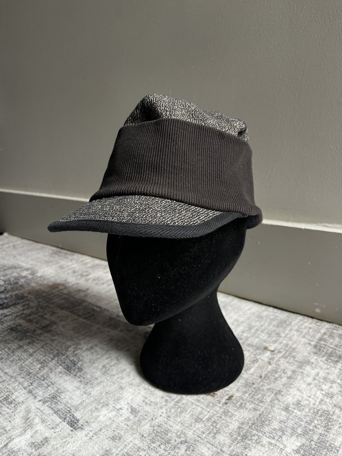 Kapital Kapital Grey Knitted Hat (unisex) Size ONE SIZE - 1 Thumbnail