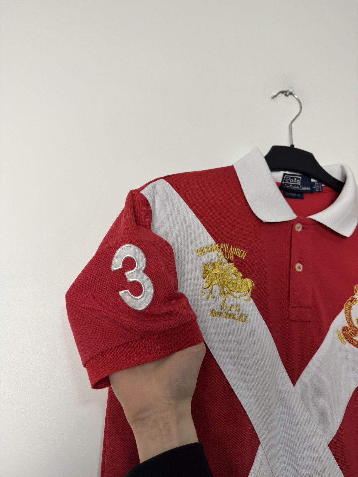 Polo Ralph Lauren Polo Ralph Lauren Polo shirt “333” Big Logo Streetwear Y2K Size US L / EU 52-54 / 3 - 9 Thumbnail
