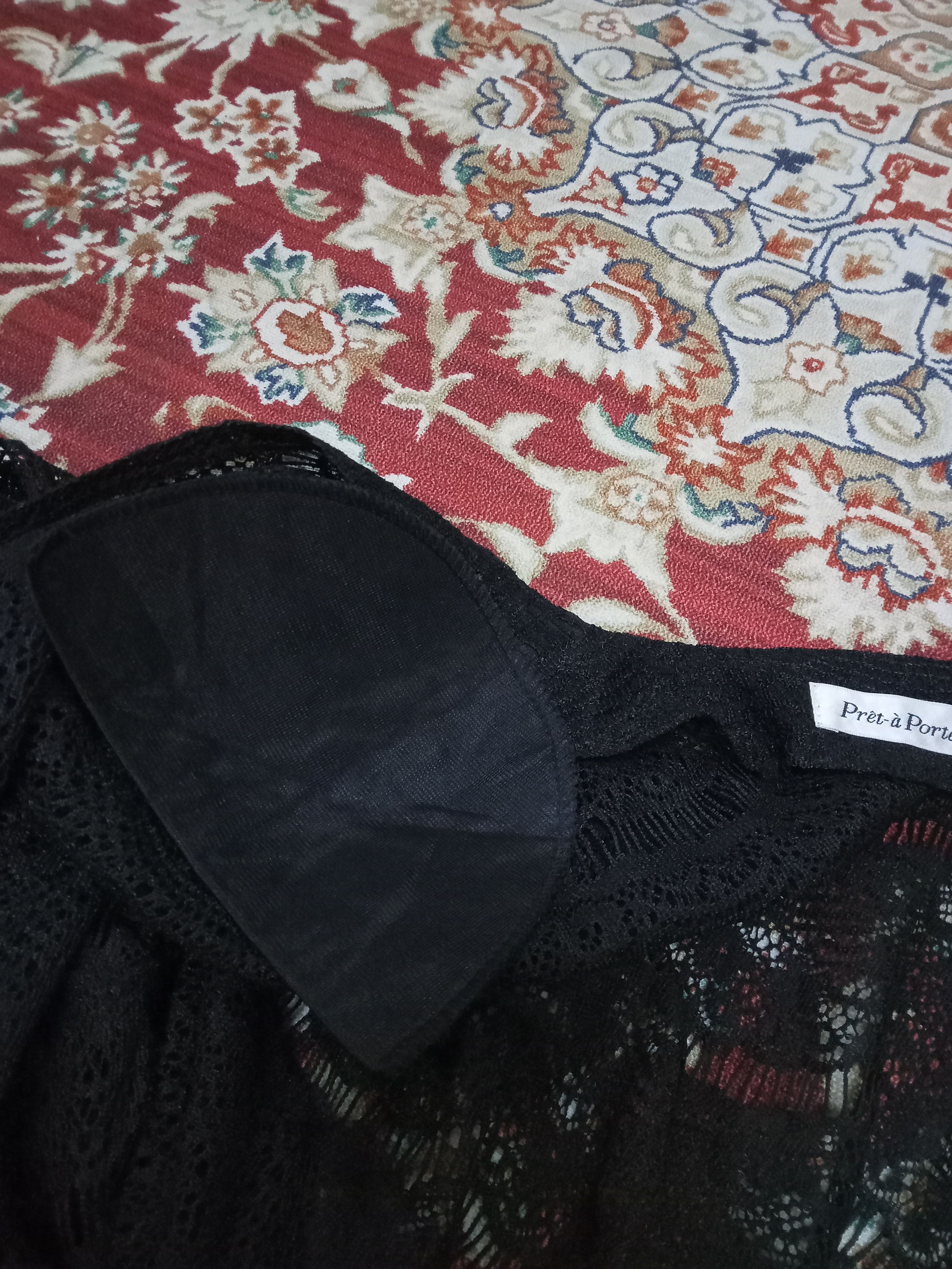 Japanese Brand Vintage Pret-a Porter Rare Mesh Blouse Size M / US 6-8 / IT 42-44 - 6 Thumbnail