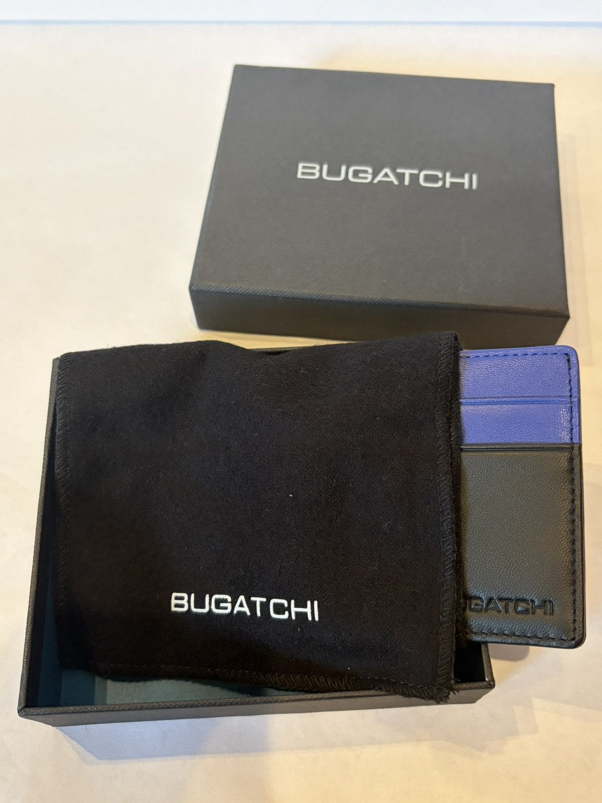 BUGATCHI New: Bugatchi Men’s Leather Wallet with Money Clip Size ONE SIZE - 6 Thumbnail