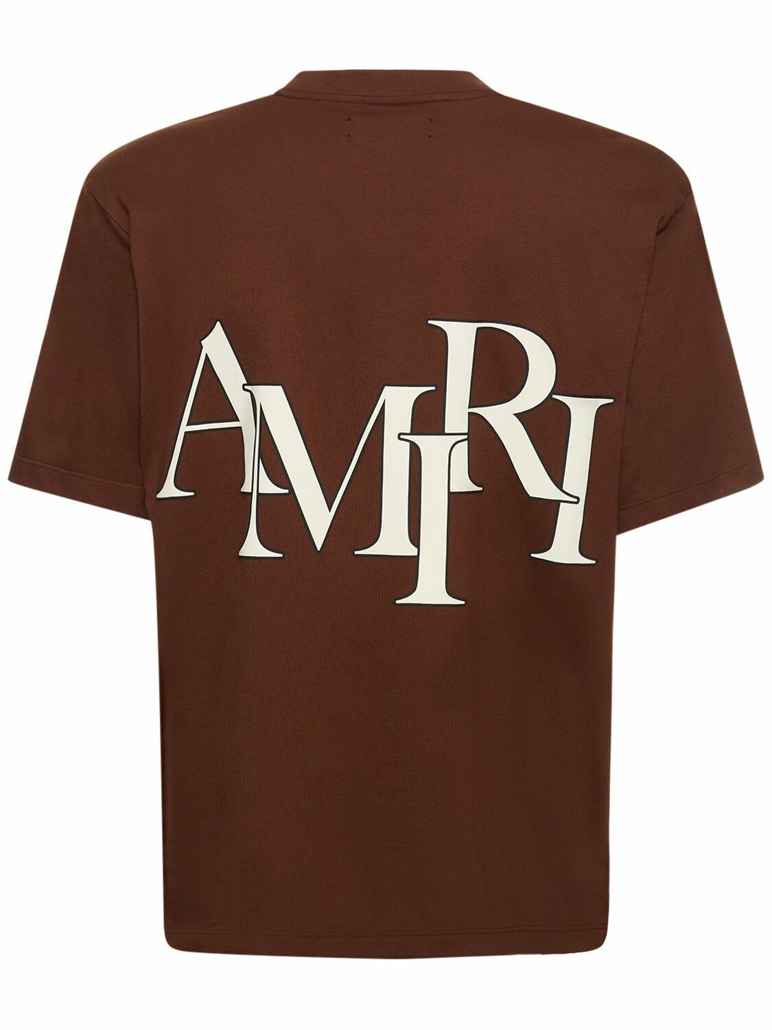 o1y0525 Logo T-Shirt in Brown