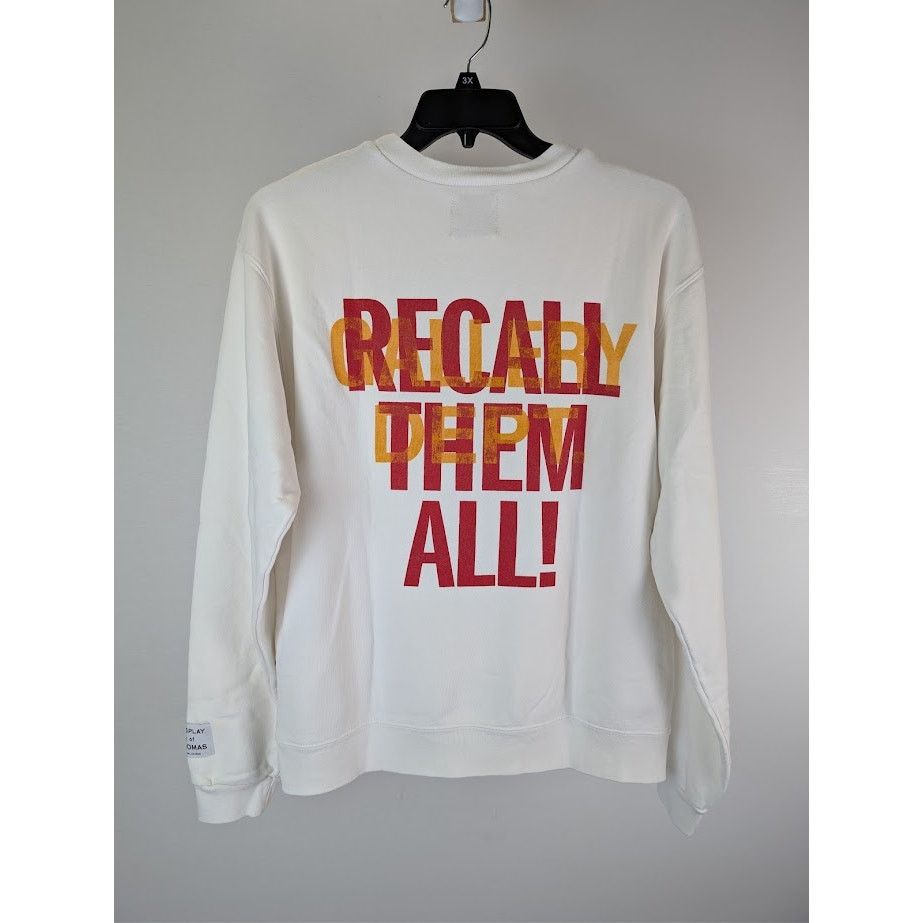 Gallery Dept. o1rshd1 G Ball Crewneck Sweater in White Size US M / EU 48-50 / 2 - 10 Thumbnail