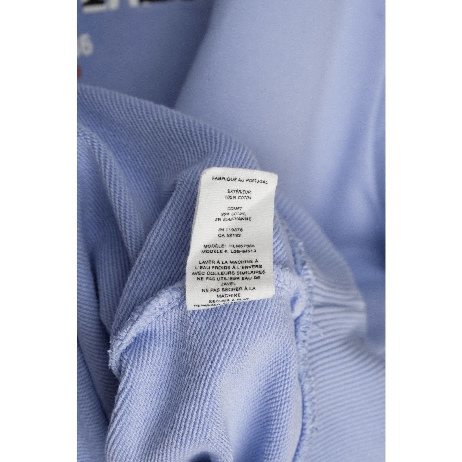 Helmut Lang Helmut lang baby blue vintage logo boxy fit crew sweatshirt Size US M / EU 48-50 / 2 - 7 Thumbnail