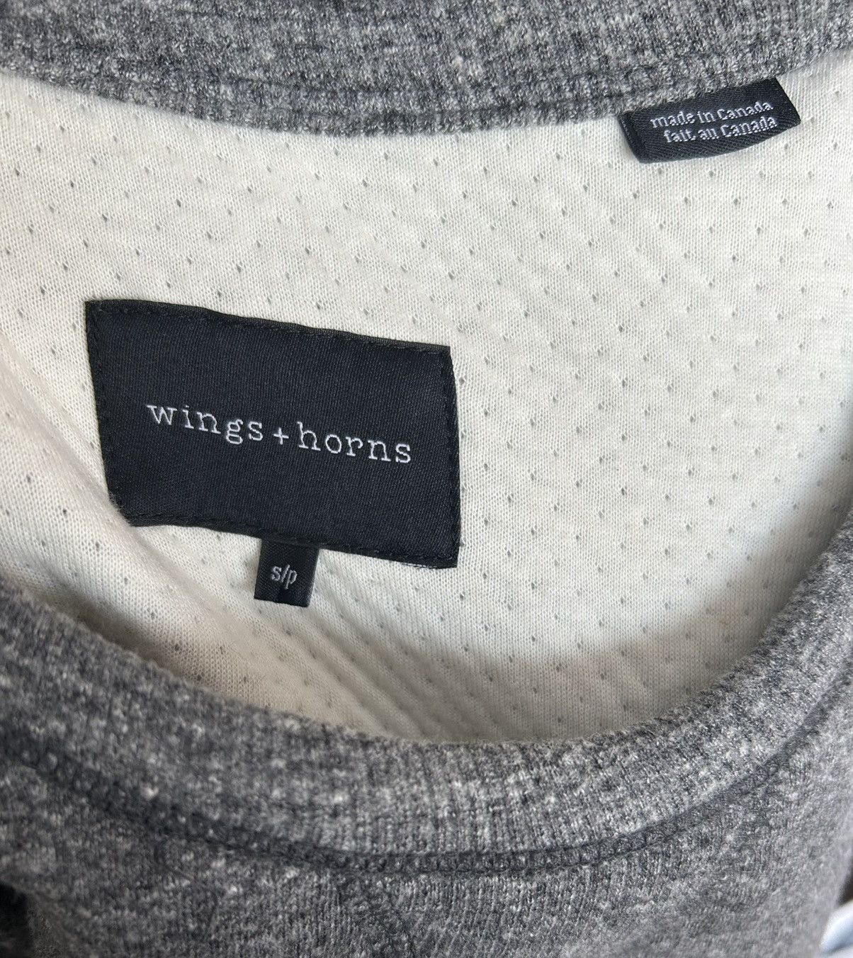 Wings + Horns Thermal Knit Size US S / EU 44-46 / 1 - 3 Thumbnail