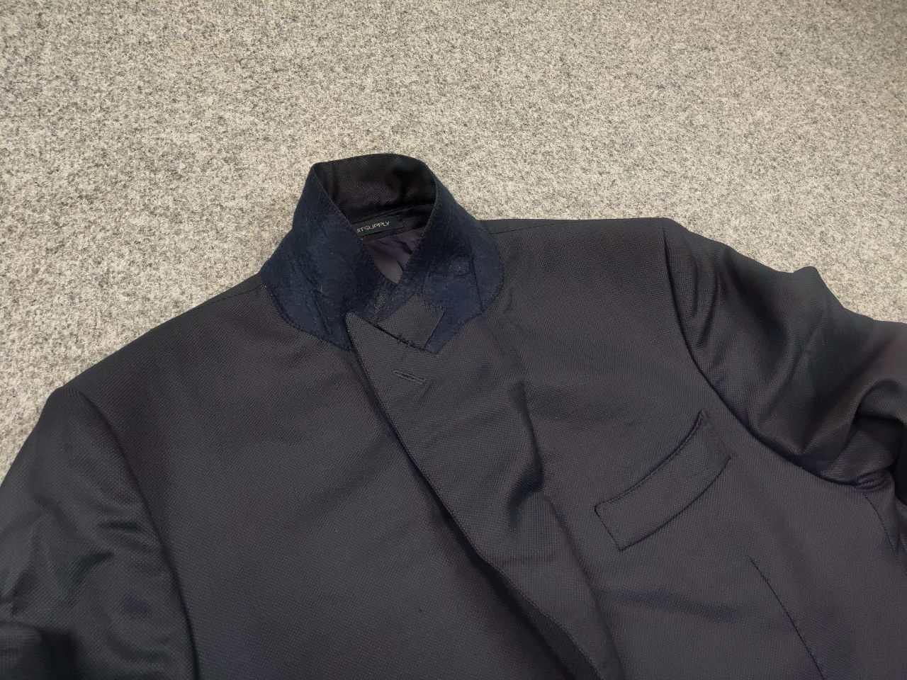 Suitsupply Suitsupply la spalla Super 110s fit Wool Navy Blazer Jacket Size US L / EU 52-54 / 3 - 11 Thumbnail
