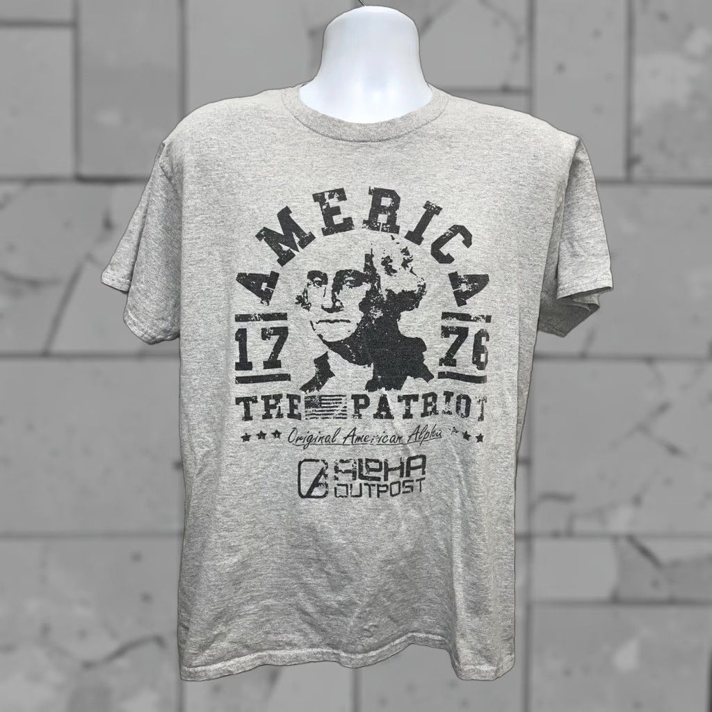 George Grunt Style T-Shirt Mens Adult Large Gray 100% Cotton Graphic Size US L / EU 52-54 / 3 - 1 Thumbnail