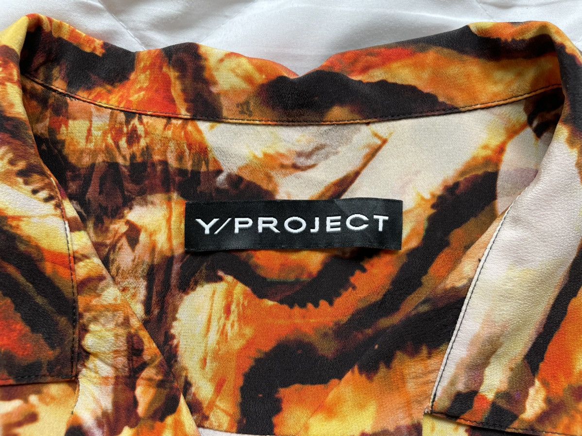 Y/Project Tiger Silk Shirt Size US M / EU 48-50 / 2 - 5 Thumbnail