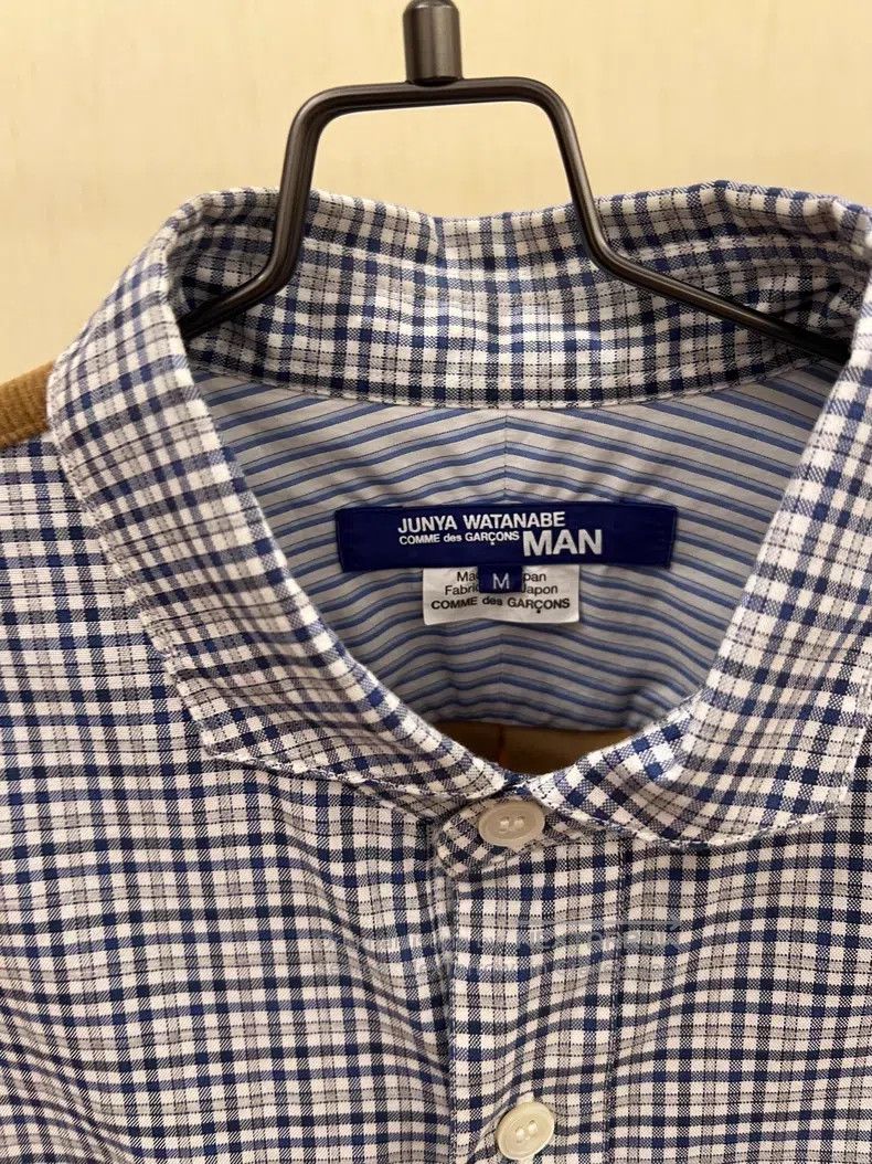 Junya Watanabe JUNYA WATANABE Patchwork Checkered Shirt Size US M / EU 48-50 / 2 - 3 Thumbnail